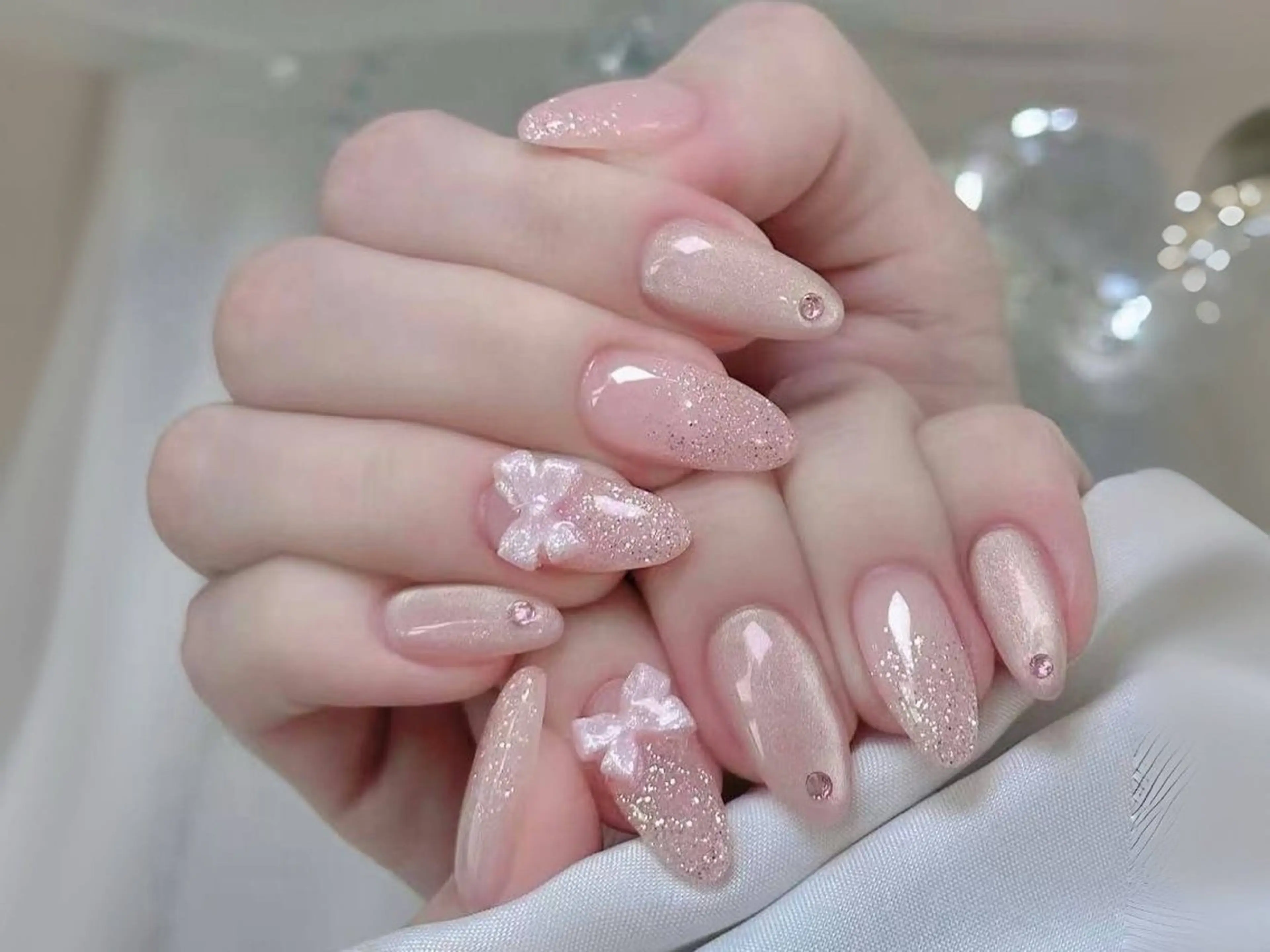 ネイル アートネイル べっ甲ネイル チークネイル 長さ出し フットネイル ハンドネイル ハンドケア ラッキーネイルサロン 西川口東口店のネイルデザイン