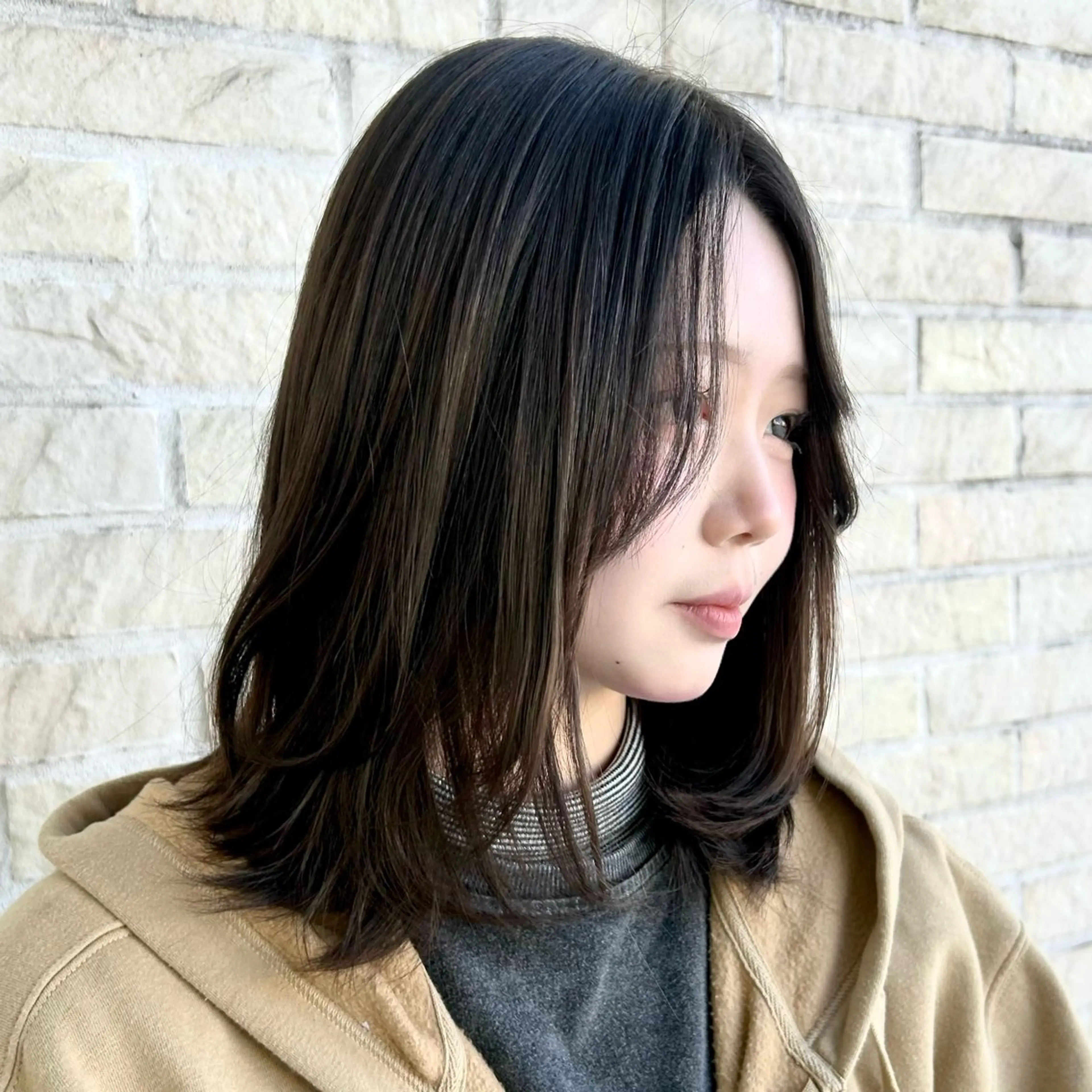 ミディアム カット レイヤーカット/ボブ 🪐花木 香菜のヘアスタイル
