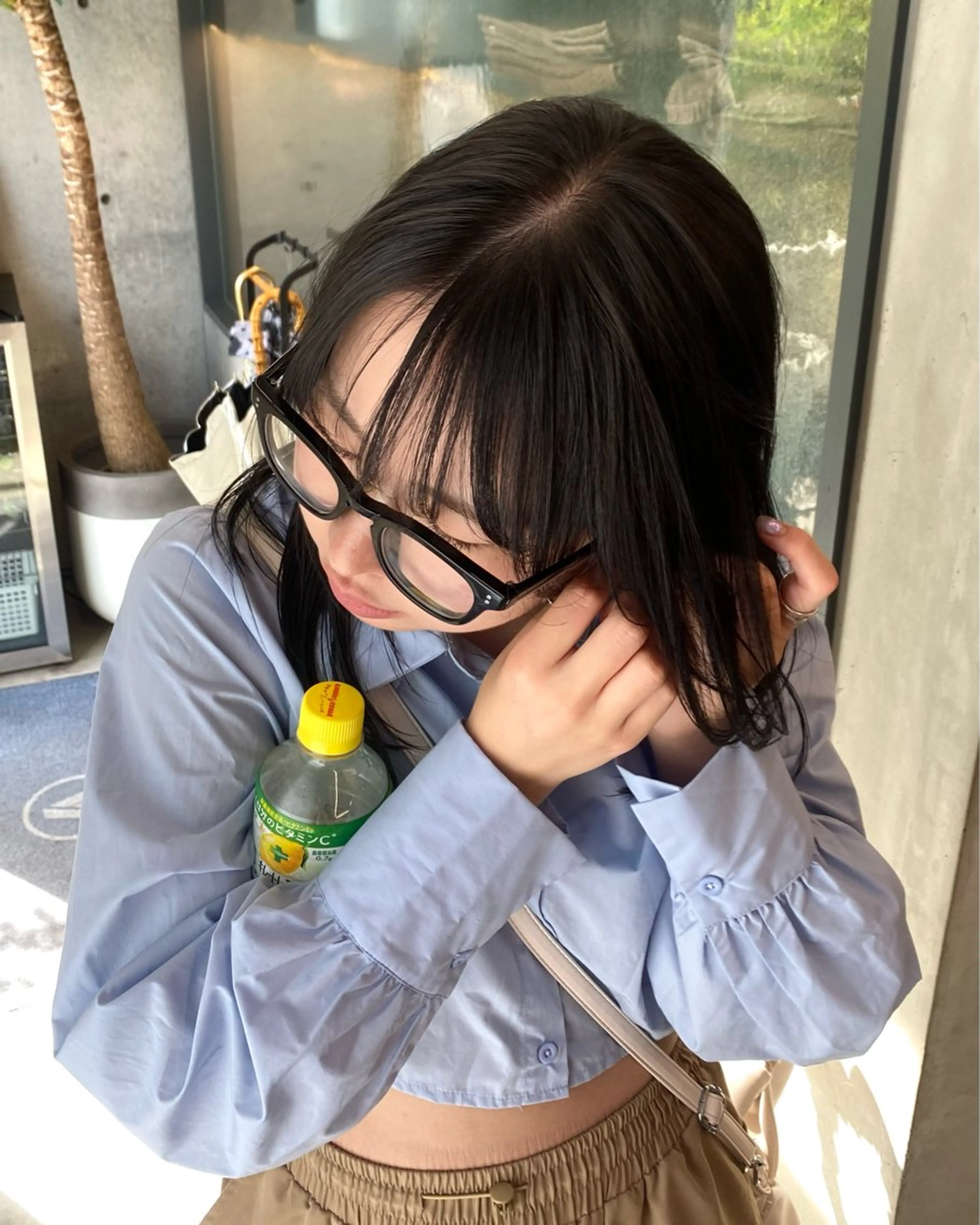 ミディアム カラー 村田 りょうやのヘアスタイル