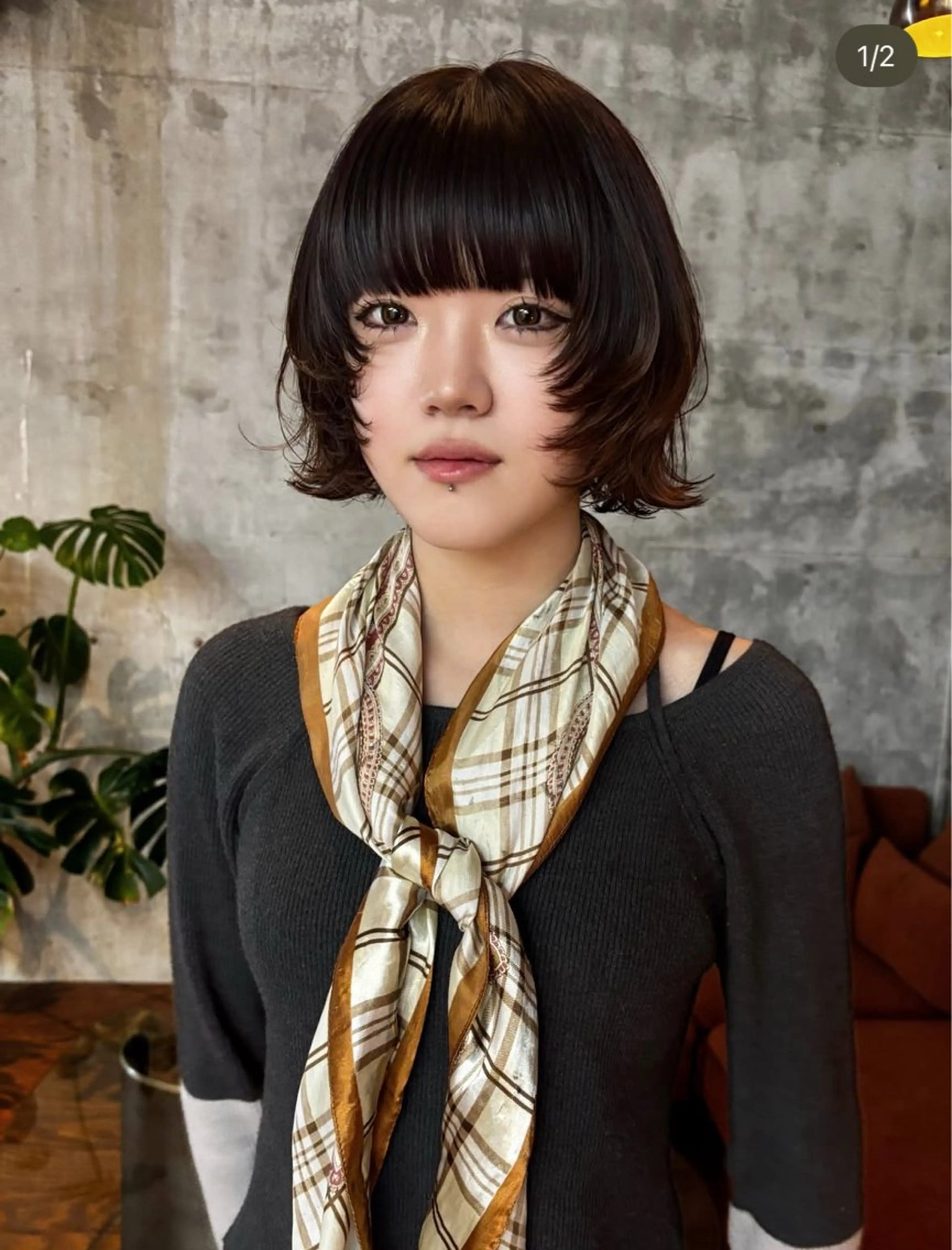 ショート sica所属・スタイル撮影 モデル募集momoのヘアスタイル