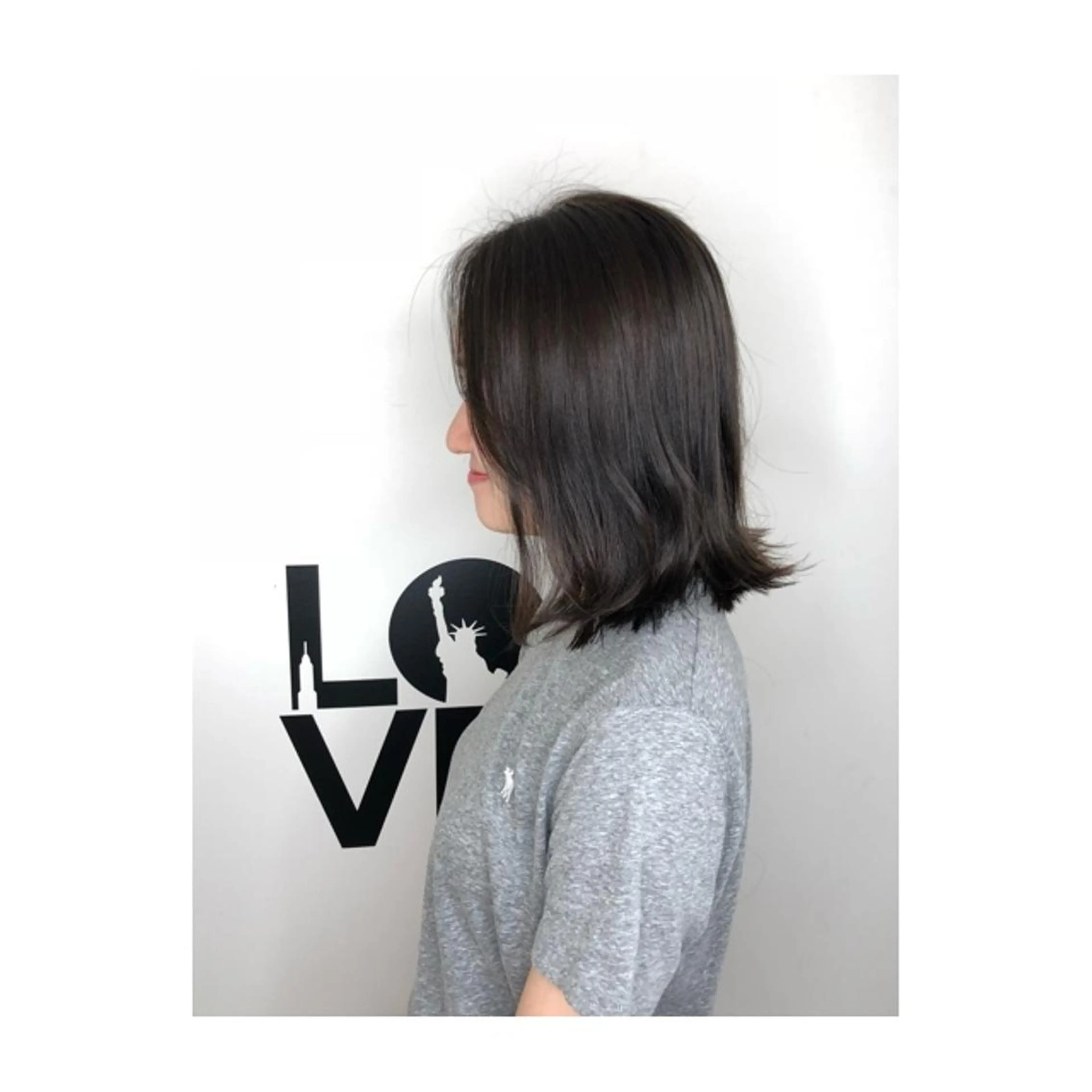 ミディアム ボブ 外ハネヘア ショートが得意✂️ 藤城建太のヘアスタイル