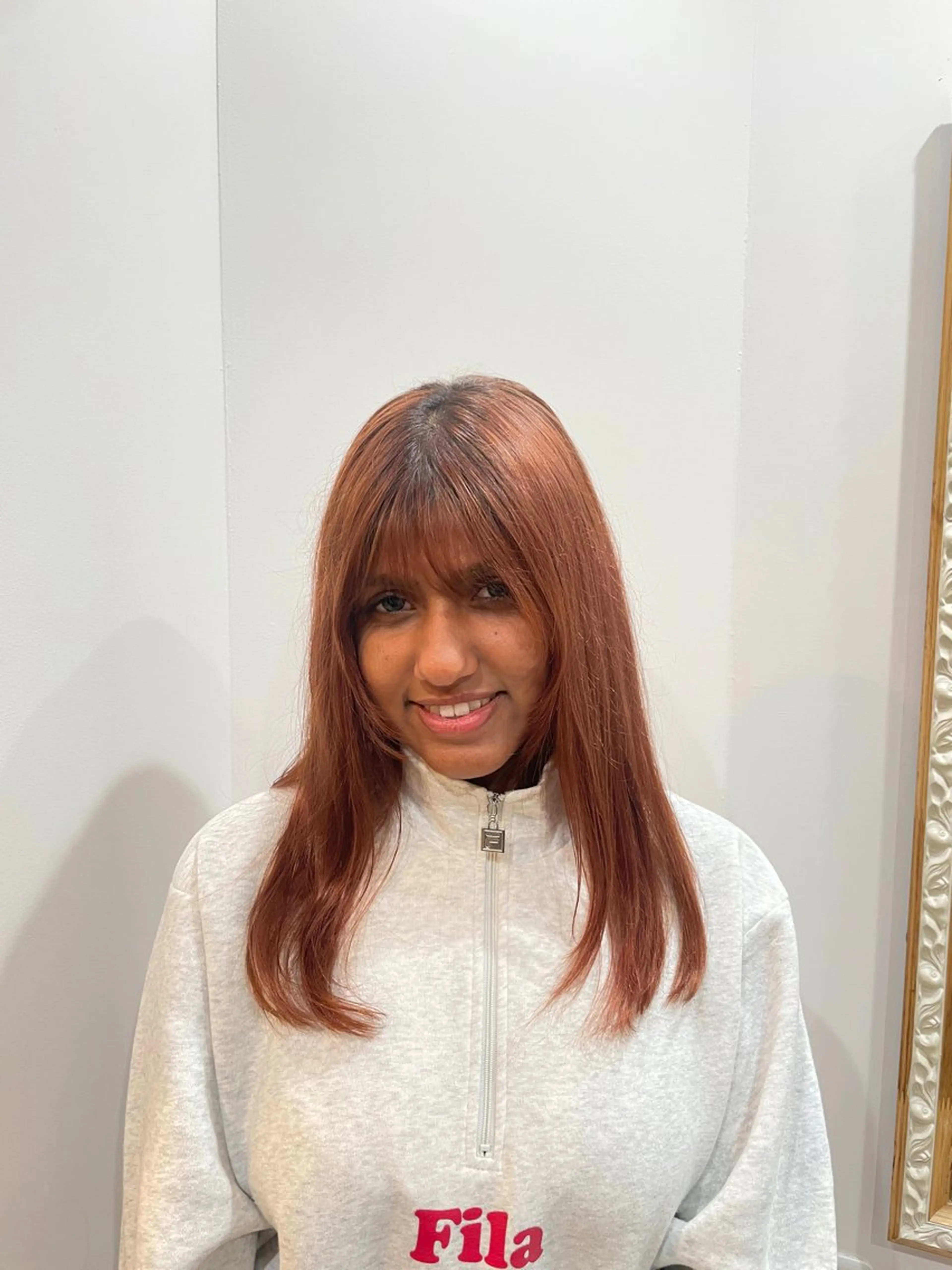 ロング 増田 ルナのヘアスタイル