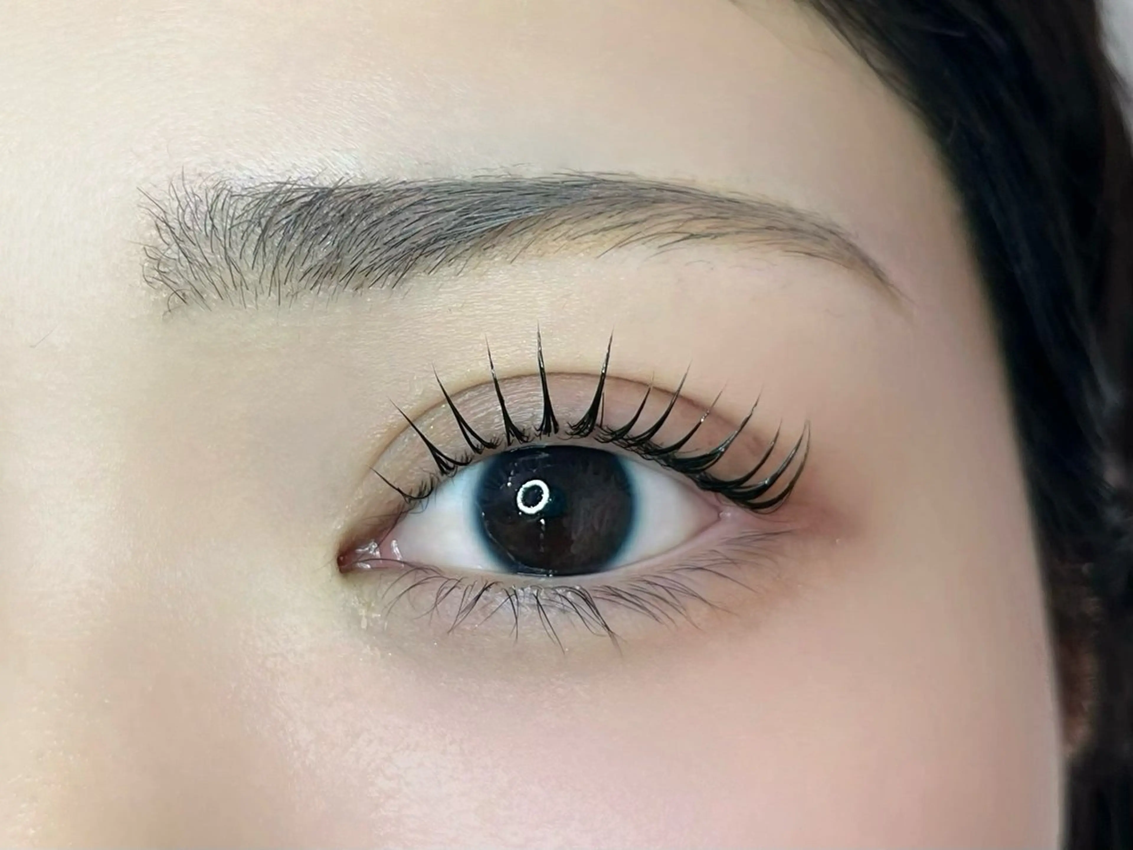 マツエク・マツパ パリジェンヌラッシュリフト eyelash&eyebrow salon mude所属・koharu  ︎︎のマツエク・マツパデザイン