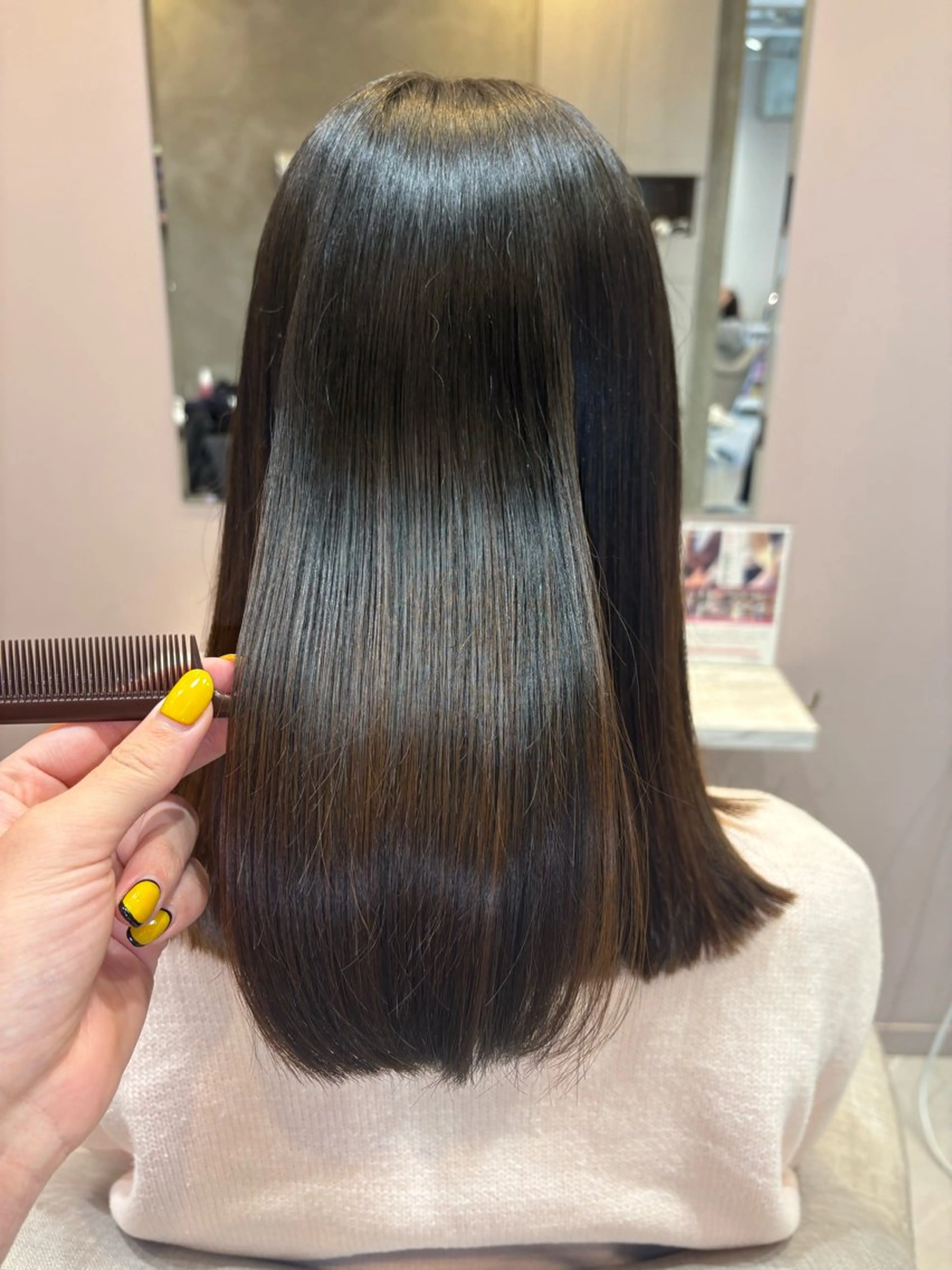 ミディアム 髪質改善 トリートメント カット トリートメント 💫大曽根/髪質改善 /ゆうき💫のヘアスタイル