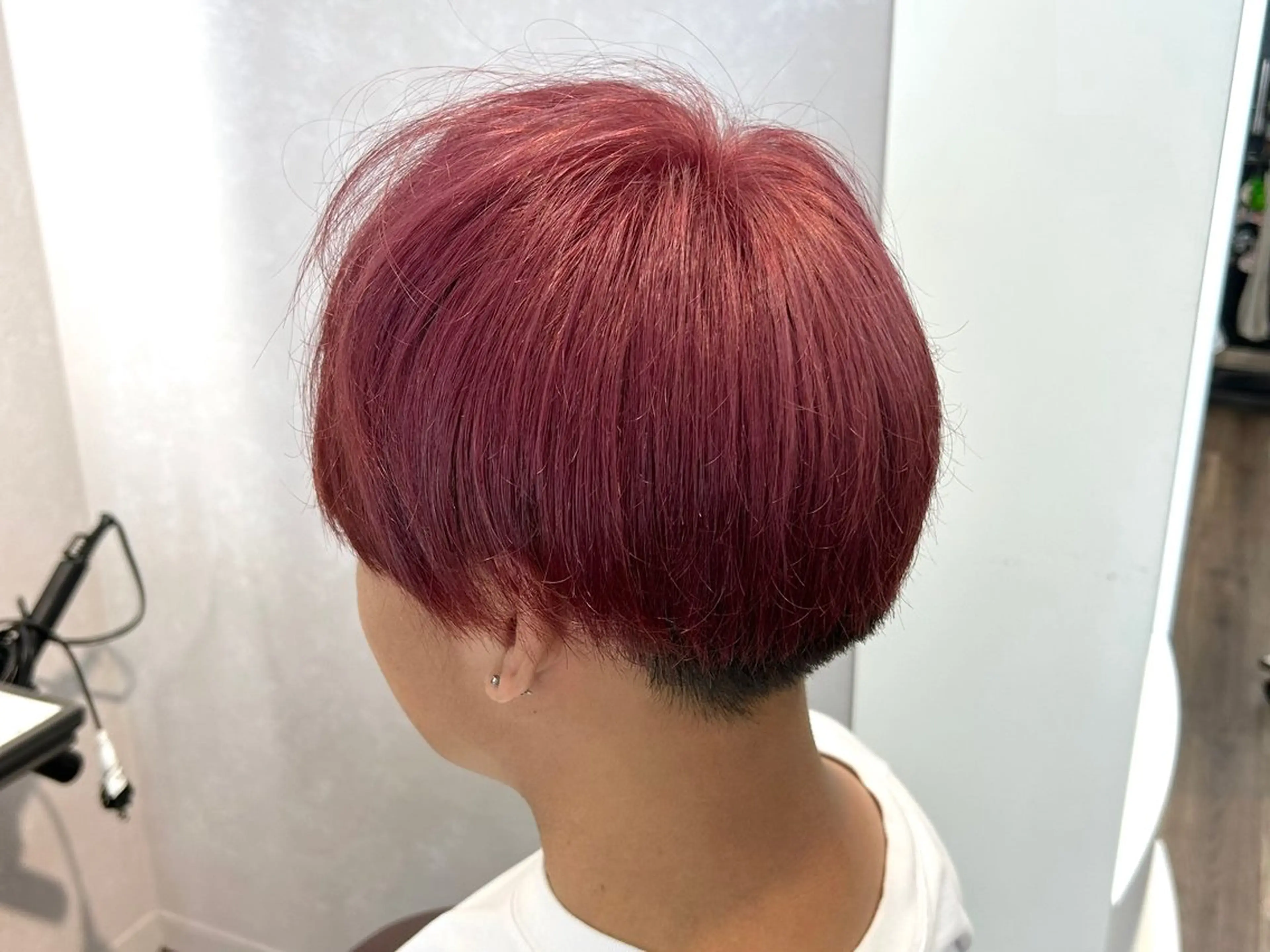 カラー+ケアブリーチ+1stepトリートメントの写真