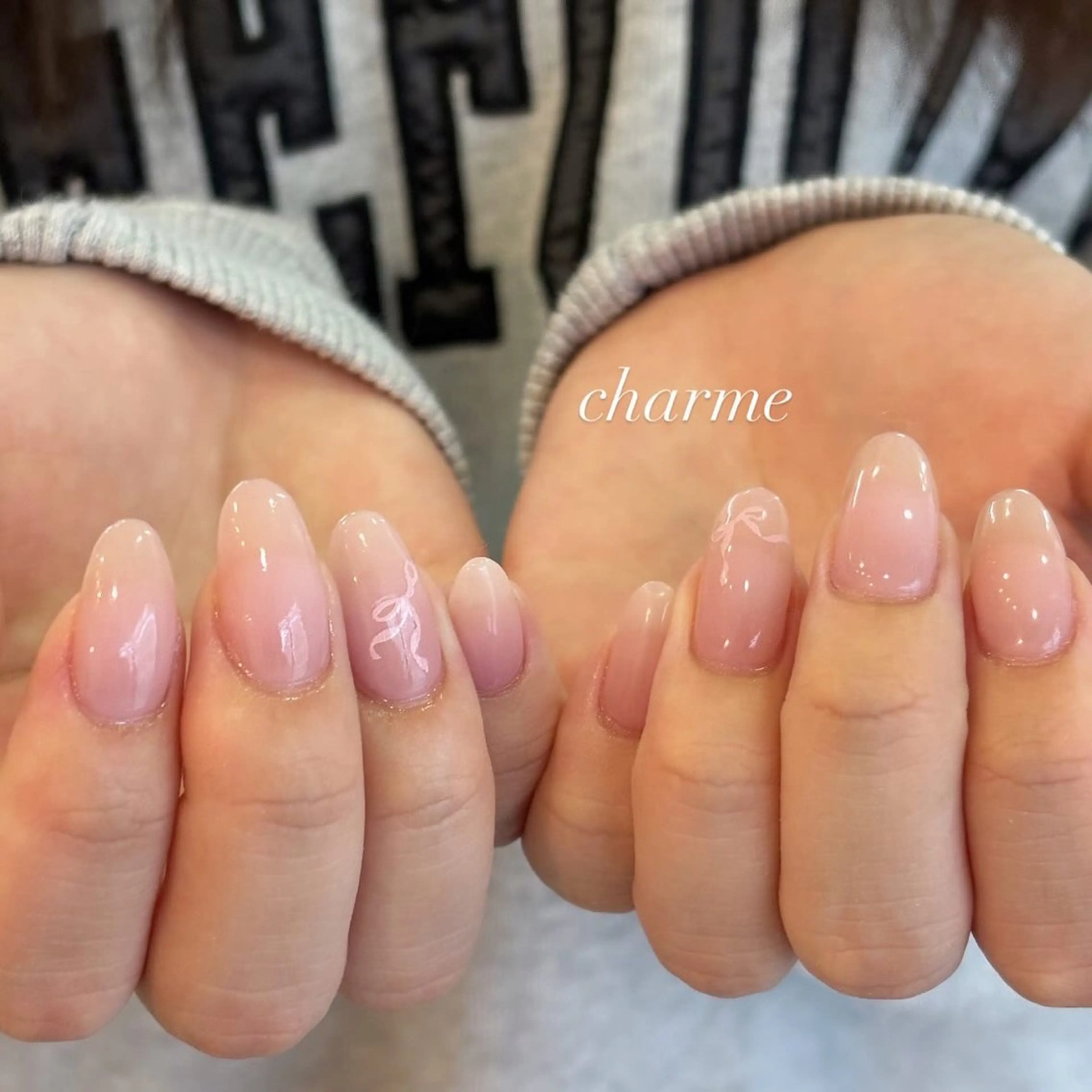 ネイル ワンカラーネイル charme nailのネイルデザイン