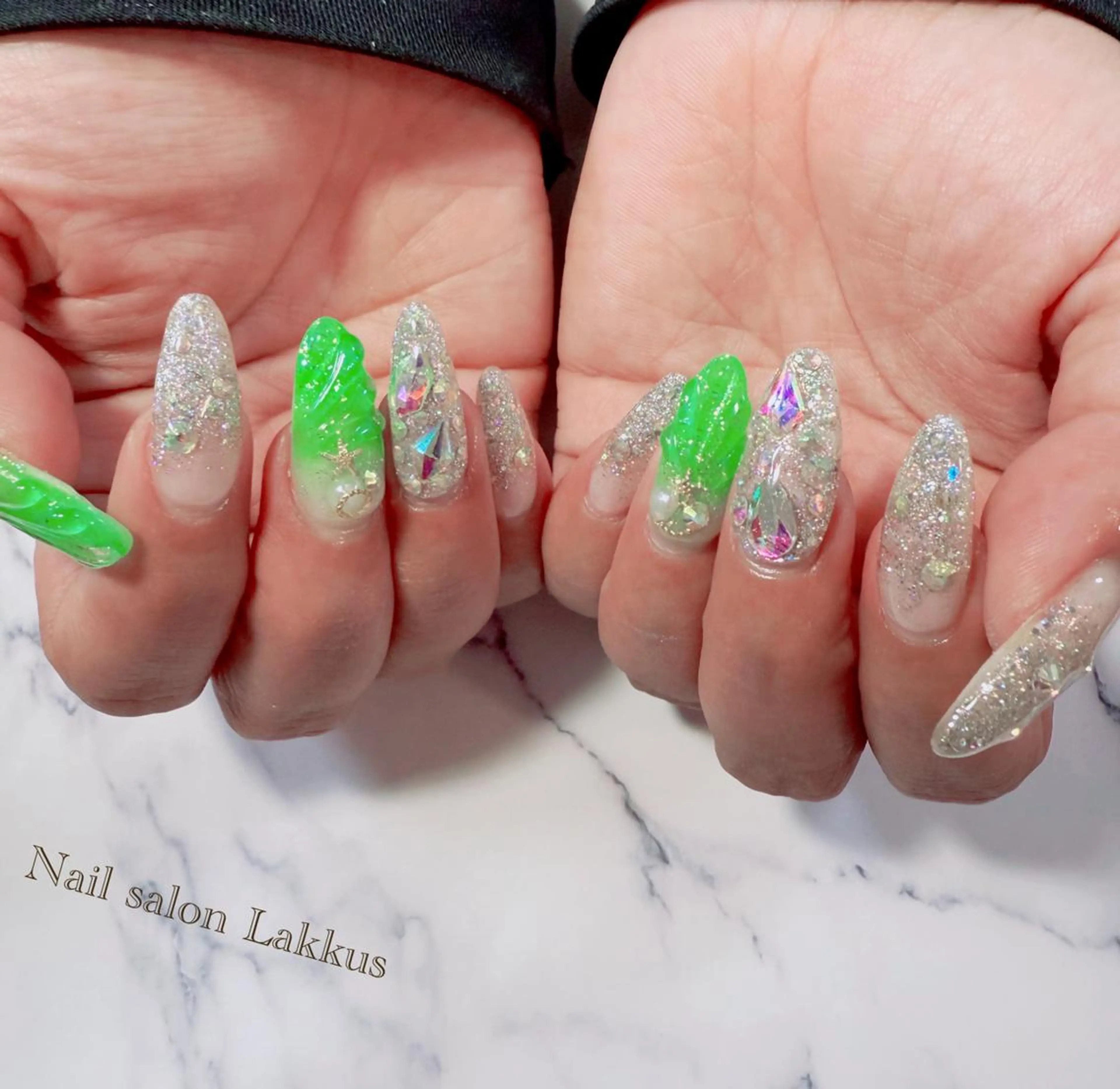 ネイル 夏ネイル Lakkus T－CHIのネイルデザイン