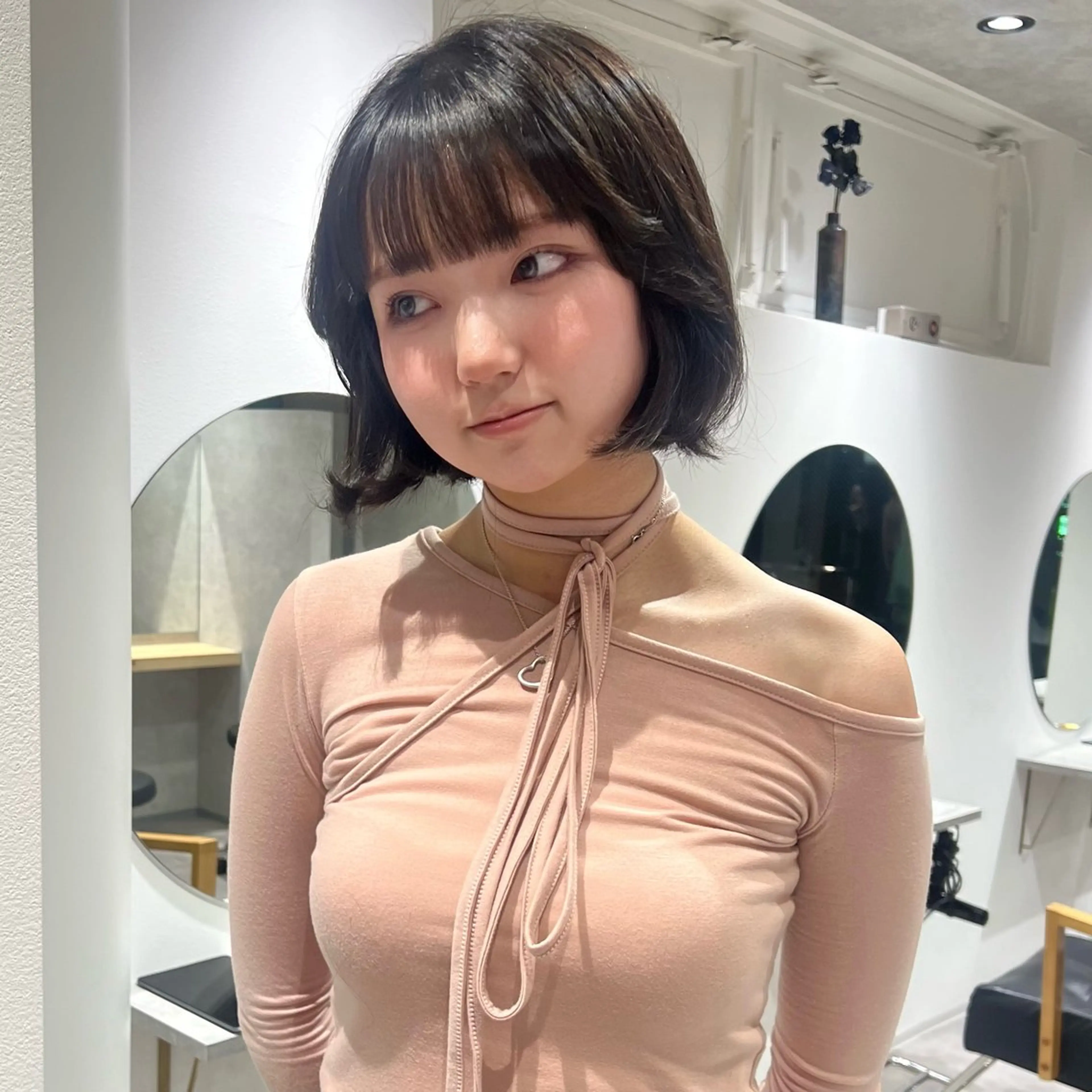 ショート 韓国風ヘア AI TOKYO　S所属・mizuki 【韓国レイヤー】のヘアスタイル