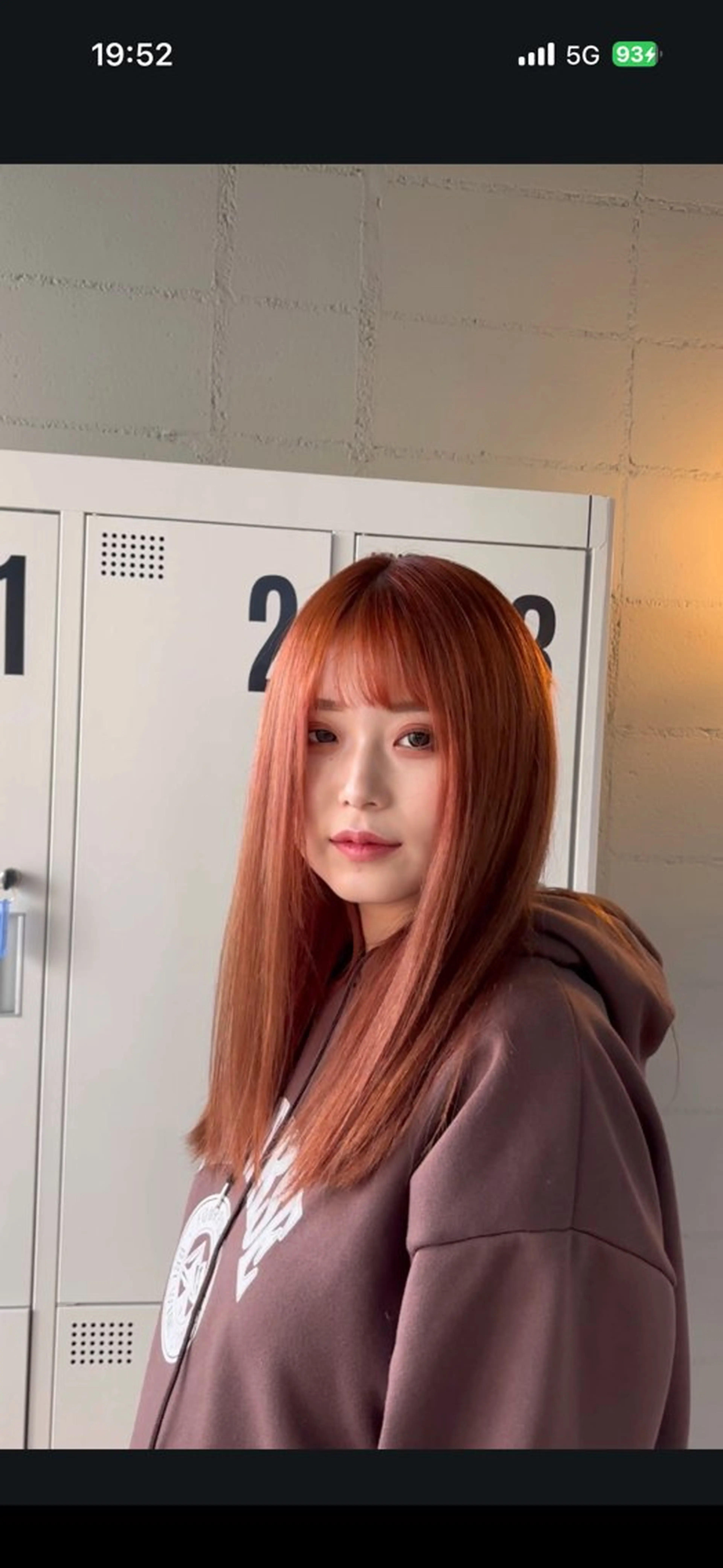 カラー ダブルカラー オレンジ Dice所属・Dice朋生/ブリー チ/ハイトーン特化のヘアスタイル