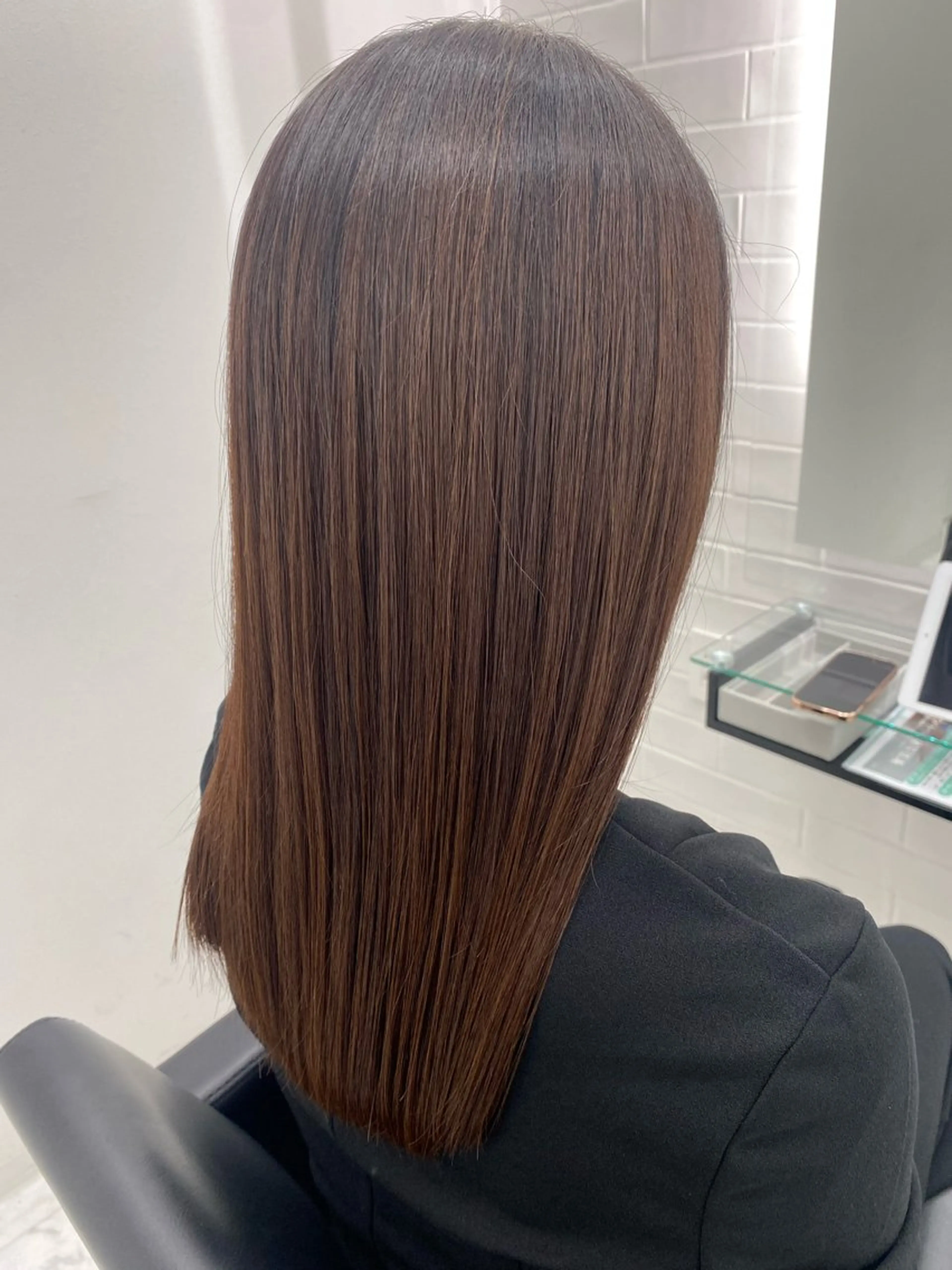 ロング トリートメント 酸熱トリートメント カット トリートメント 髪質改善サロン🫧 セキチサトのヘアスタイル