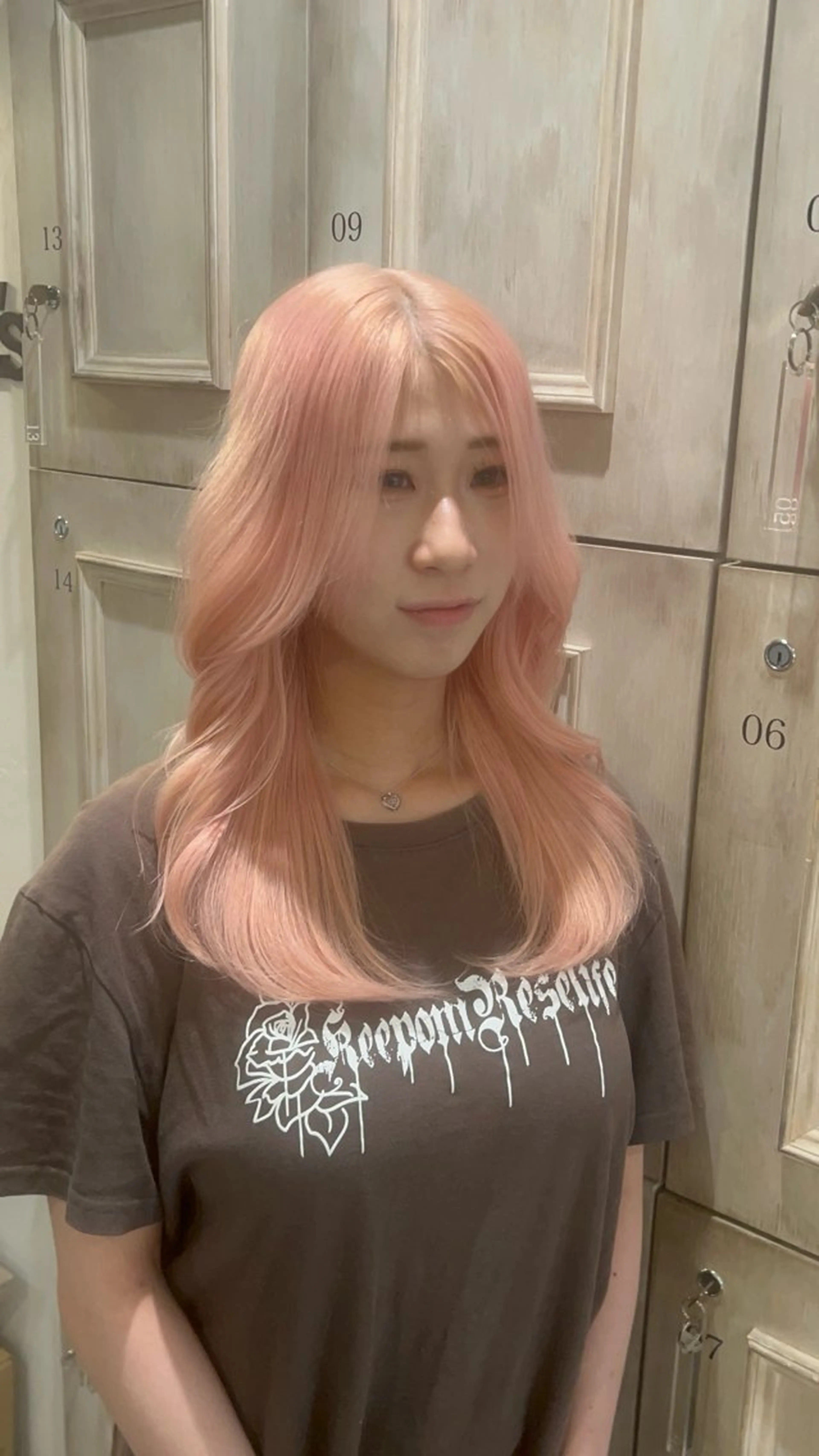 ロング ヨシンモリ 韓国風ヘア レイヤーカット カット 韓国風／ハイトーン 砂原洋介のヘアスタイル