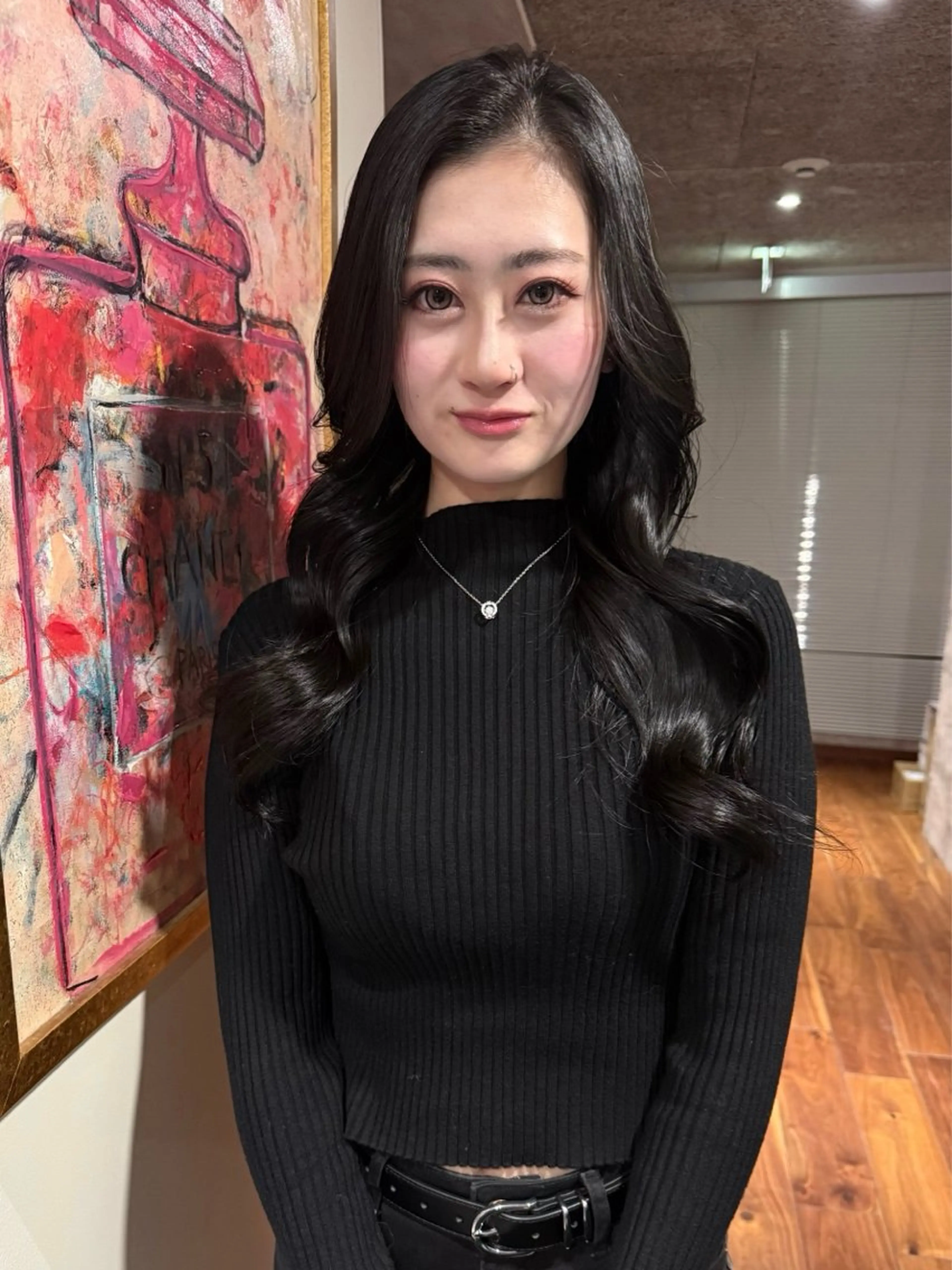 ロング カラー 透明感カラー カット ヘアカラー トリートメント mai / linoah˚✧のヘアスタイル