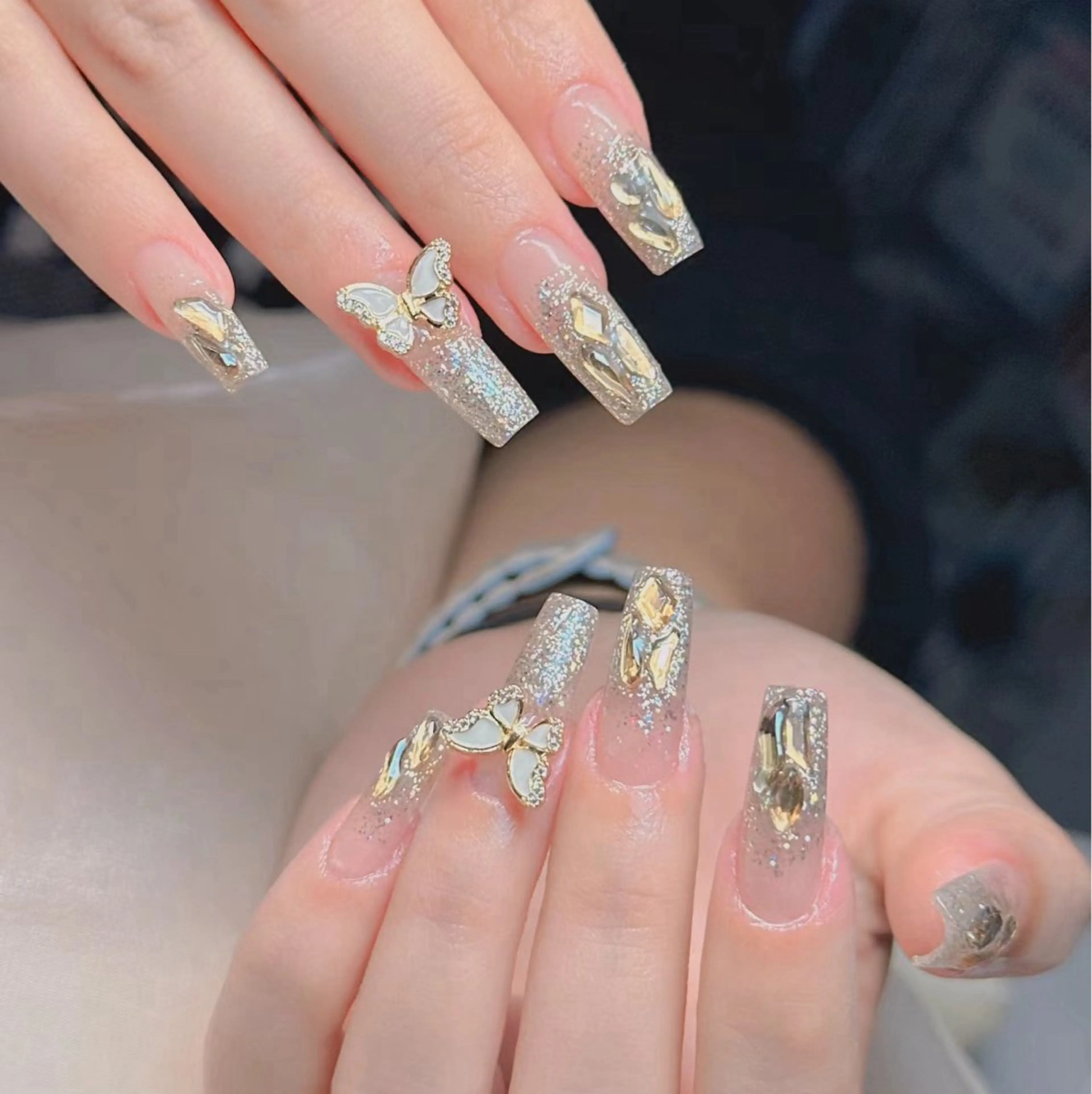 ネイル ETERNA Nail 銀座店【パラジェル/フィルイン/チップ長さだし/マグネット/ニュアンス】所属・ア カリのネイルデザイン