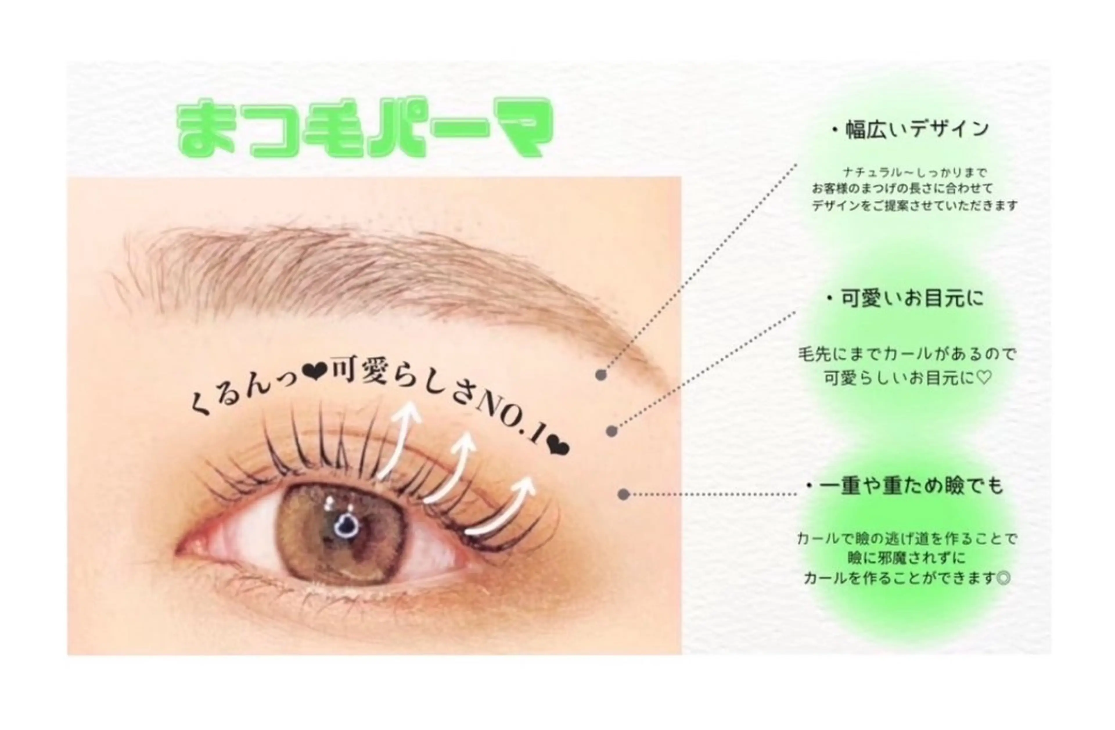 限定まつげパーマの写真