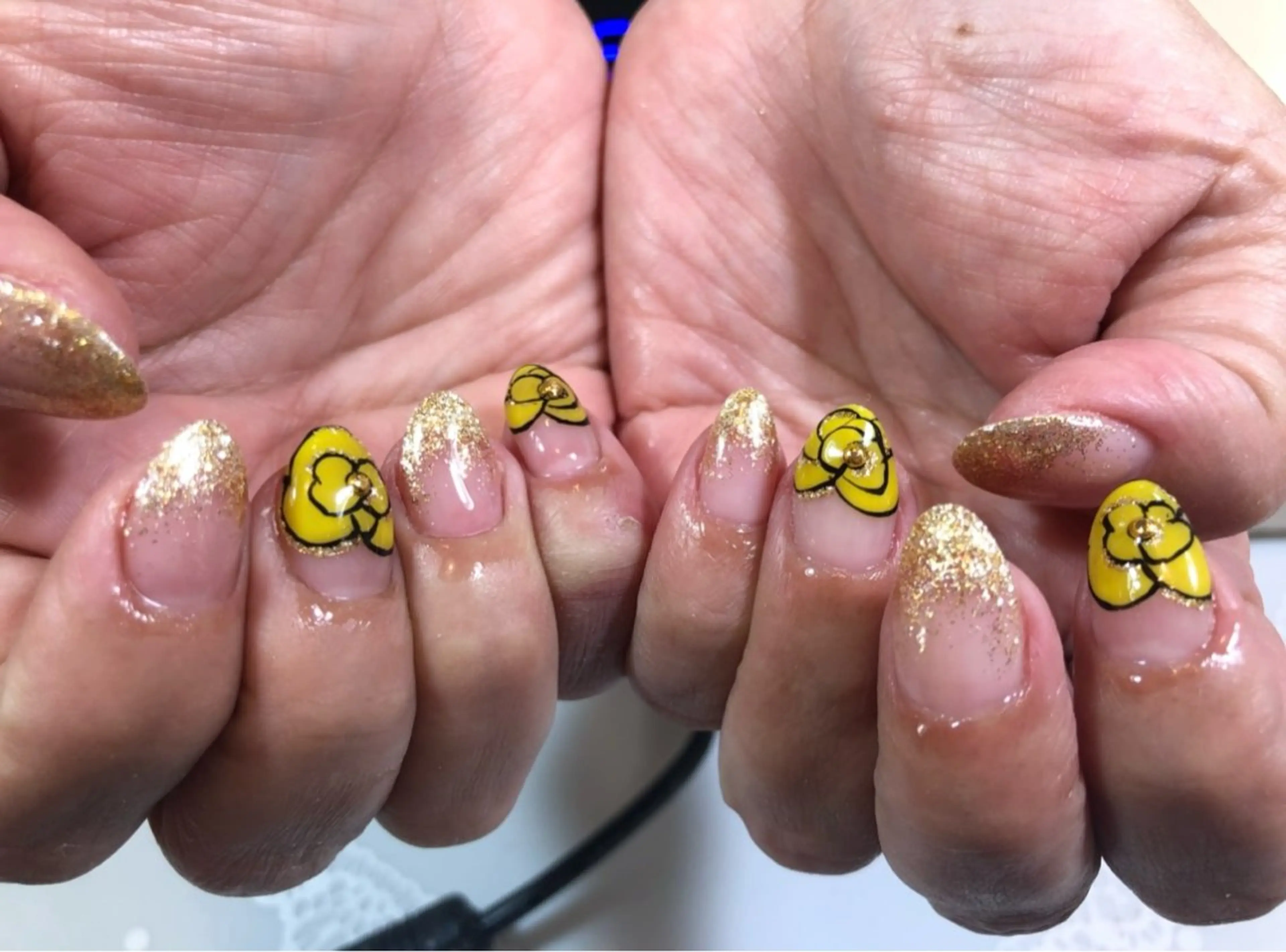 ネイル ラメ(グリッター) ラメグラデーション Alococo nail所属・Alococo nailのネイルデザイン