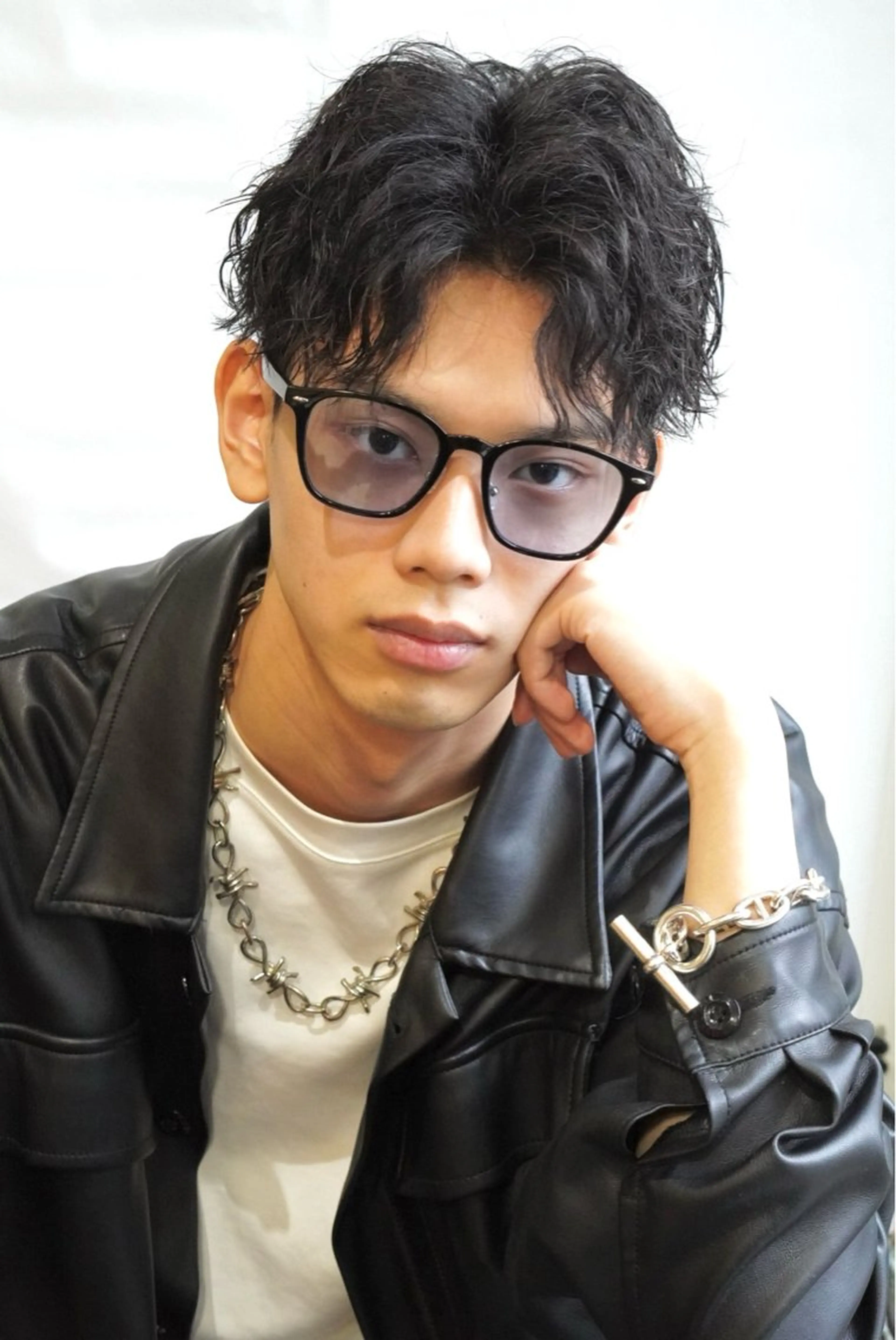 ショート パーマ メンズ カルマ/毛流れ/ メンズヘア/荒井博之のヘアスタイル