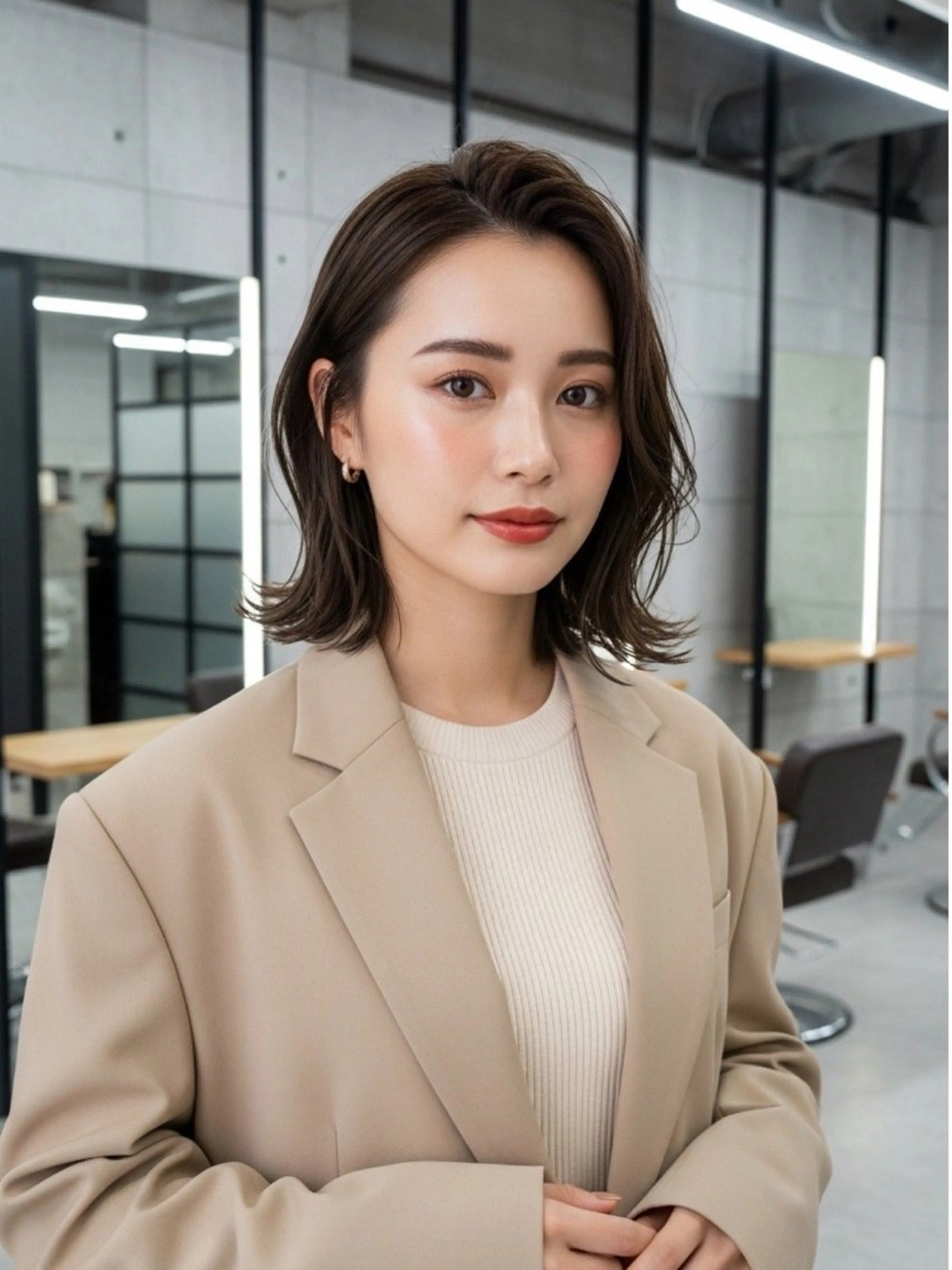 ショート 似合わせボブ✖️ 韓国レイヤー✨小関のヘアスタイル