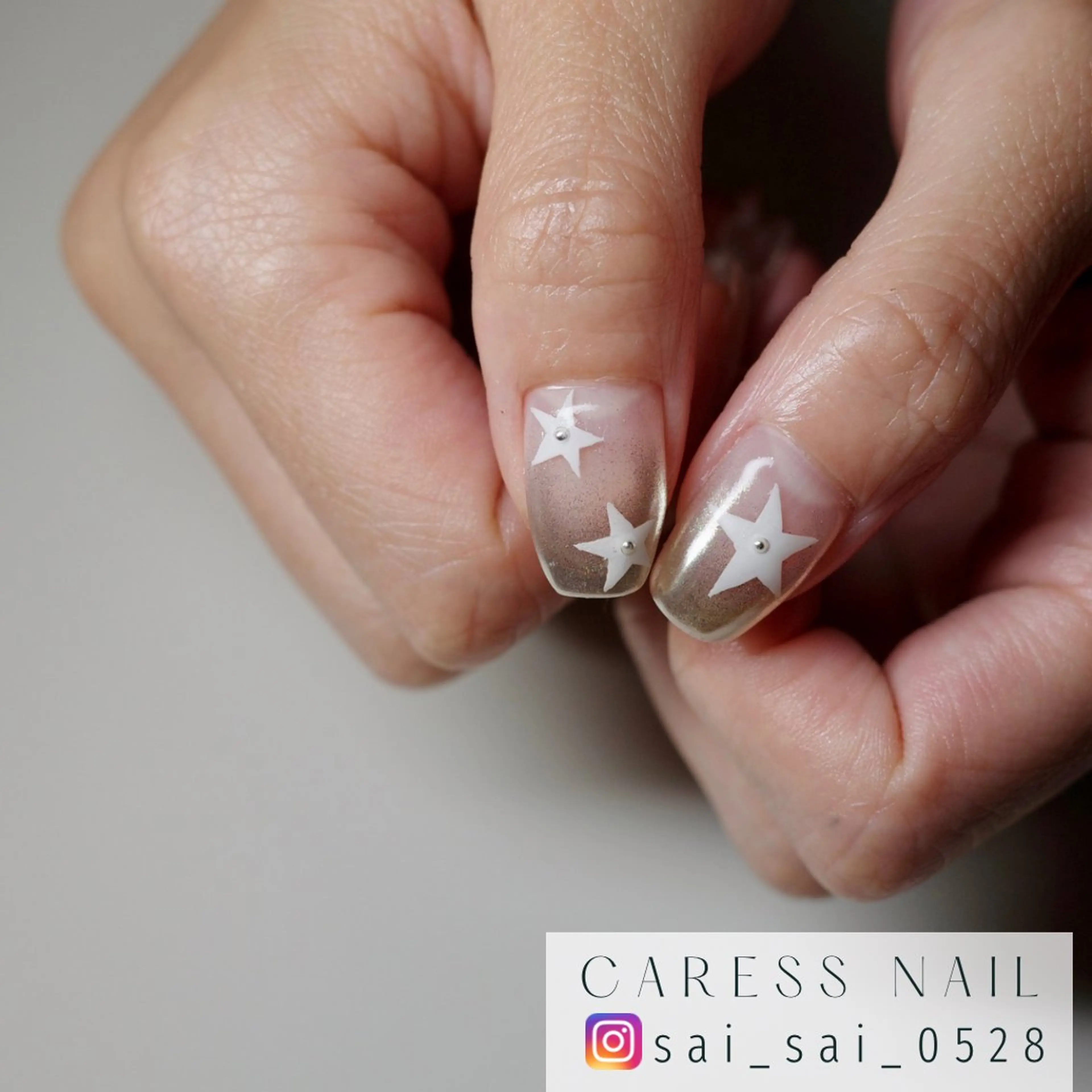 ネイル caress nail カレスネイル 代々木上原所属・カレスネイル さいのネイルデザイン