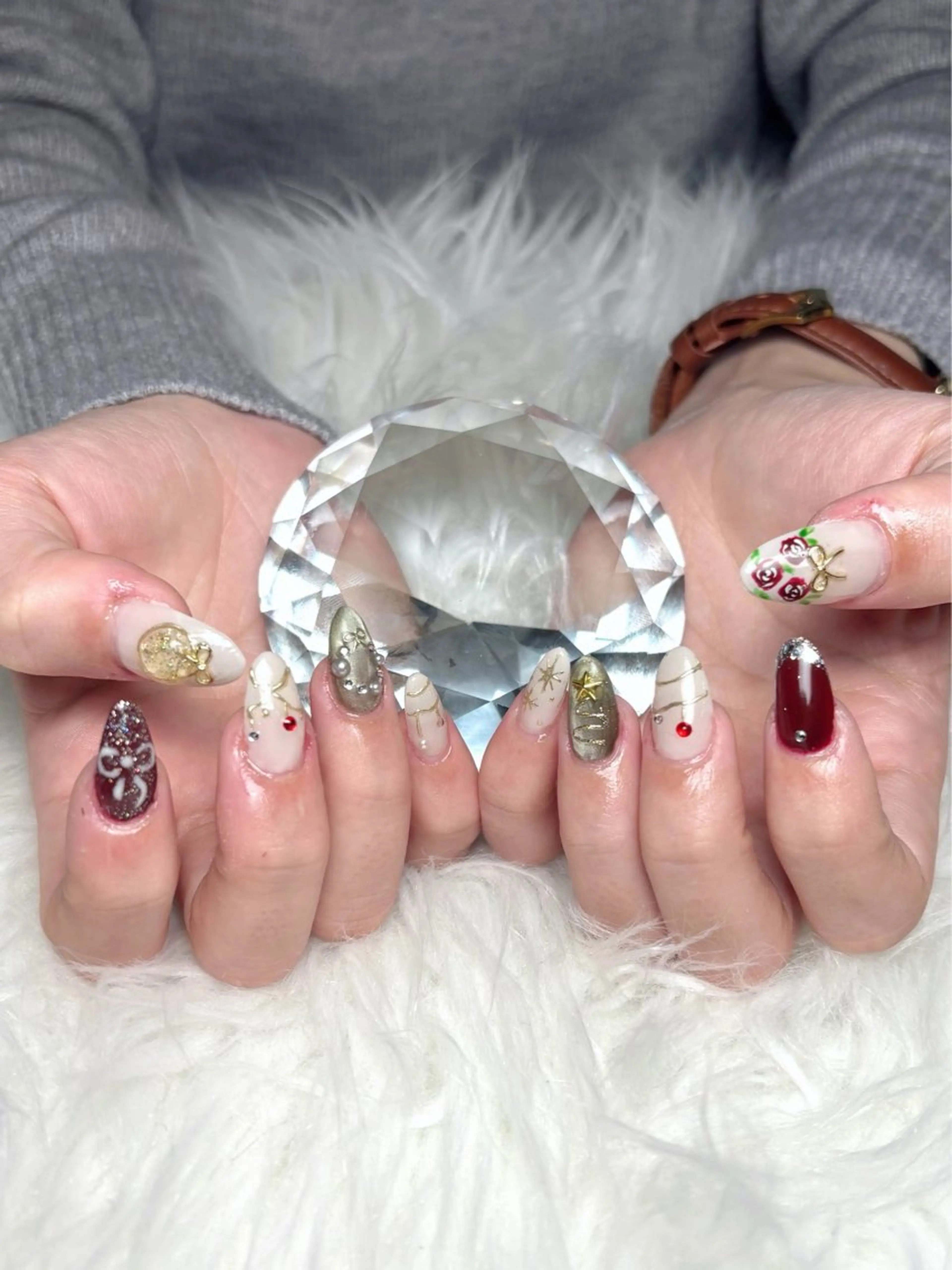 ネイル ハンドネイル 藪木 七海のネイルデザイン