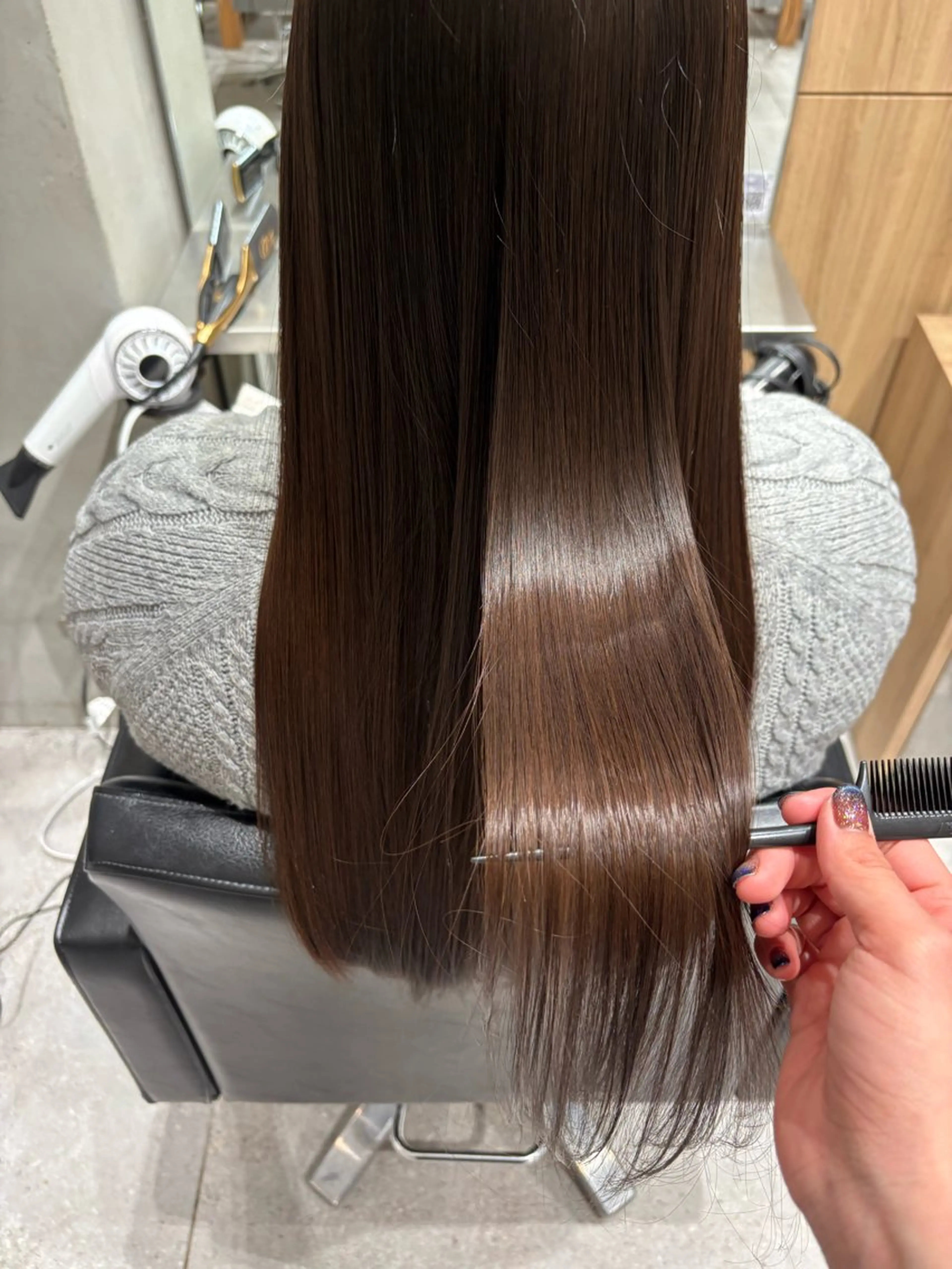 Aujua stepトリートメント🫧ウルトラファインバブル超音波アイロン✨ヘッドマッサージ付き💆🏼‍♀️✨の写真