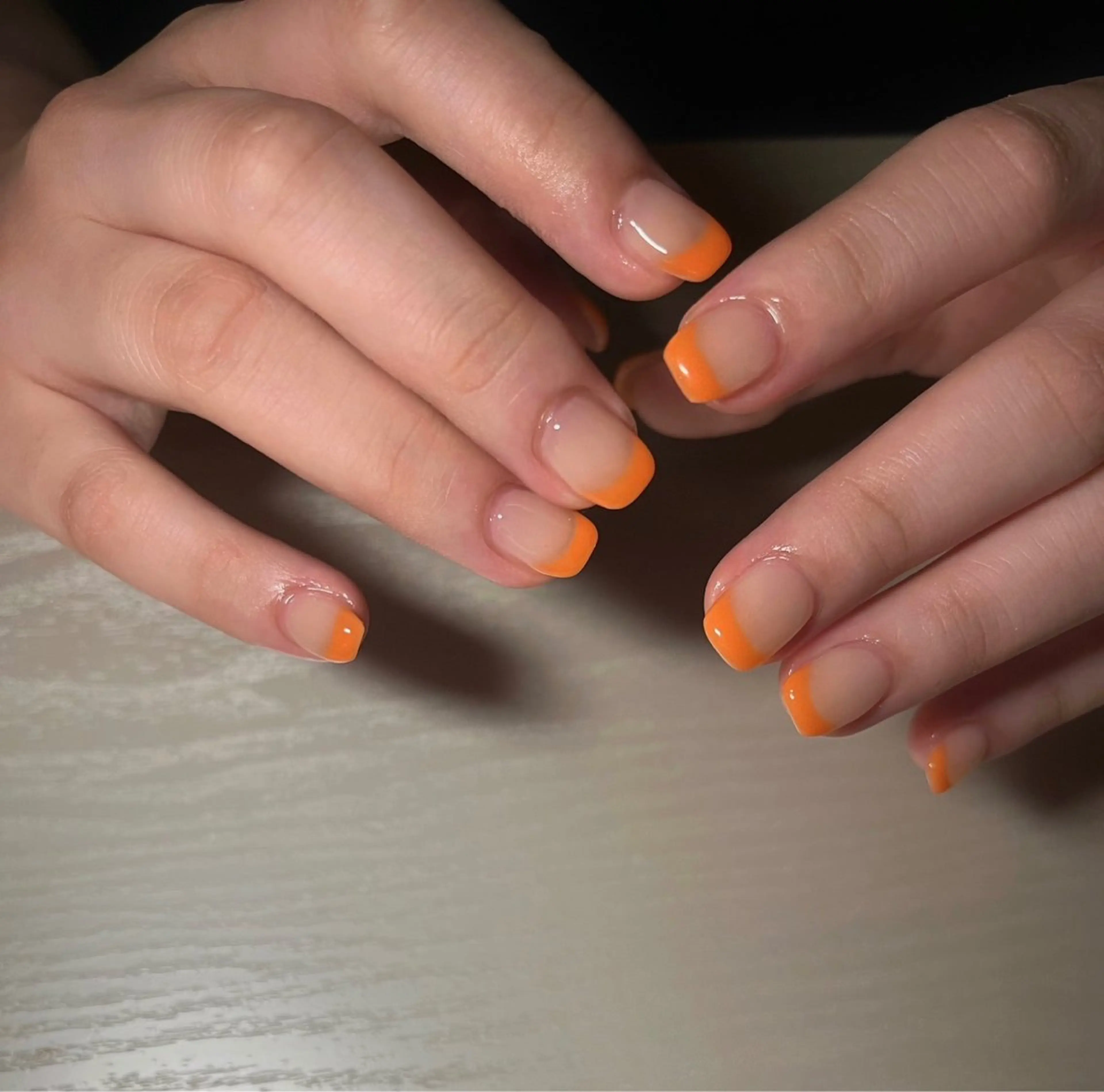 フレンチネイルの写真