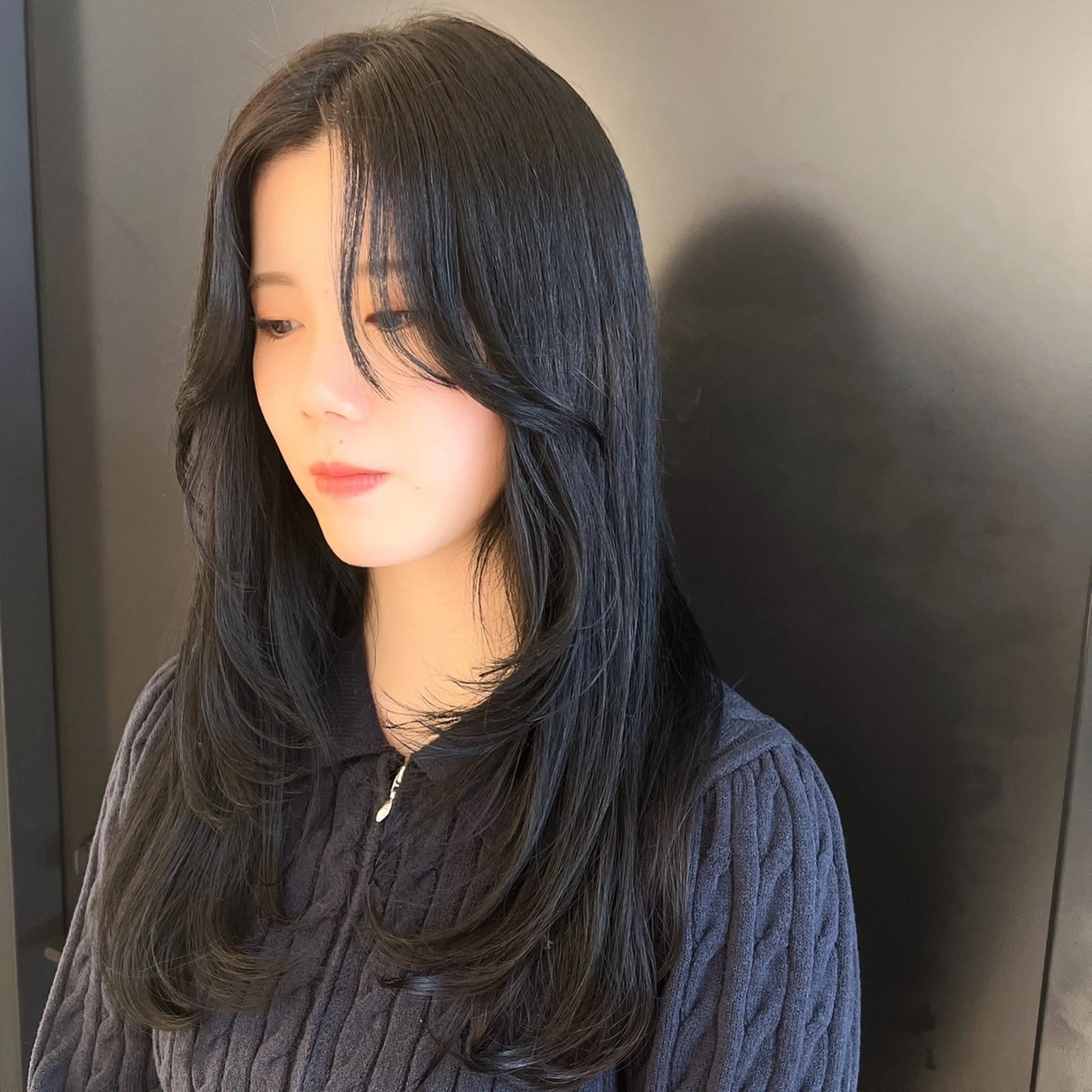 【前髪カット＋水素カラー】仕上がりのヘア撮影プレゼント🌺✨の写真