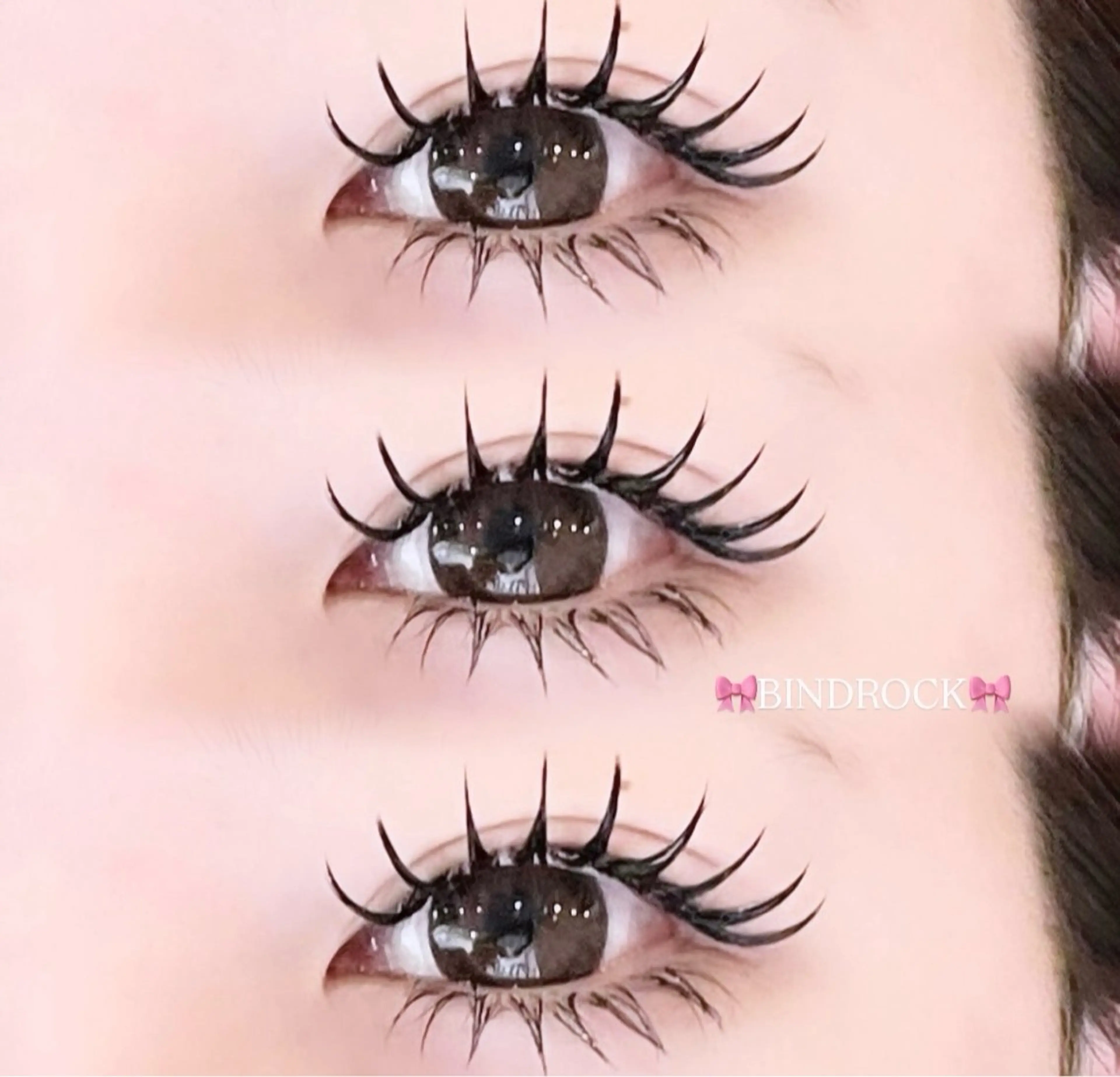 マツエク・マツパ バインドロック 束感まつ毛 マツエク 🎀millie ainee♡田畑🎀のマツエク・マツパデザイン