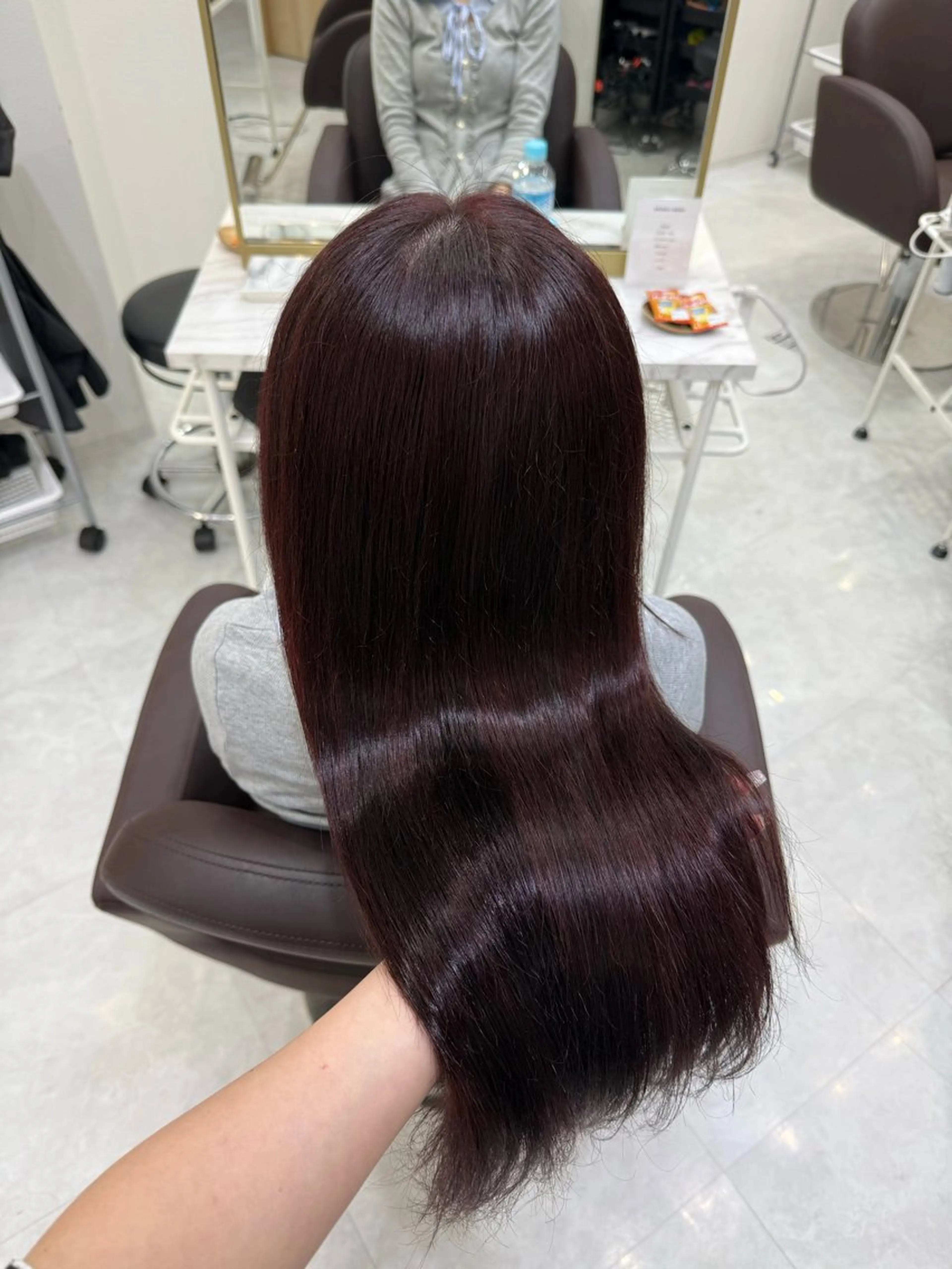 ロング カラー ヘアアレンジ ヘアカラー トリートメント ヘアセット 💗横浜美容室 💗HARUNAのヘアスタイル