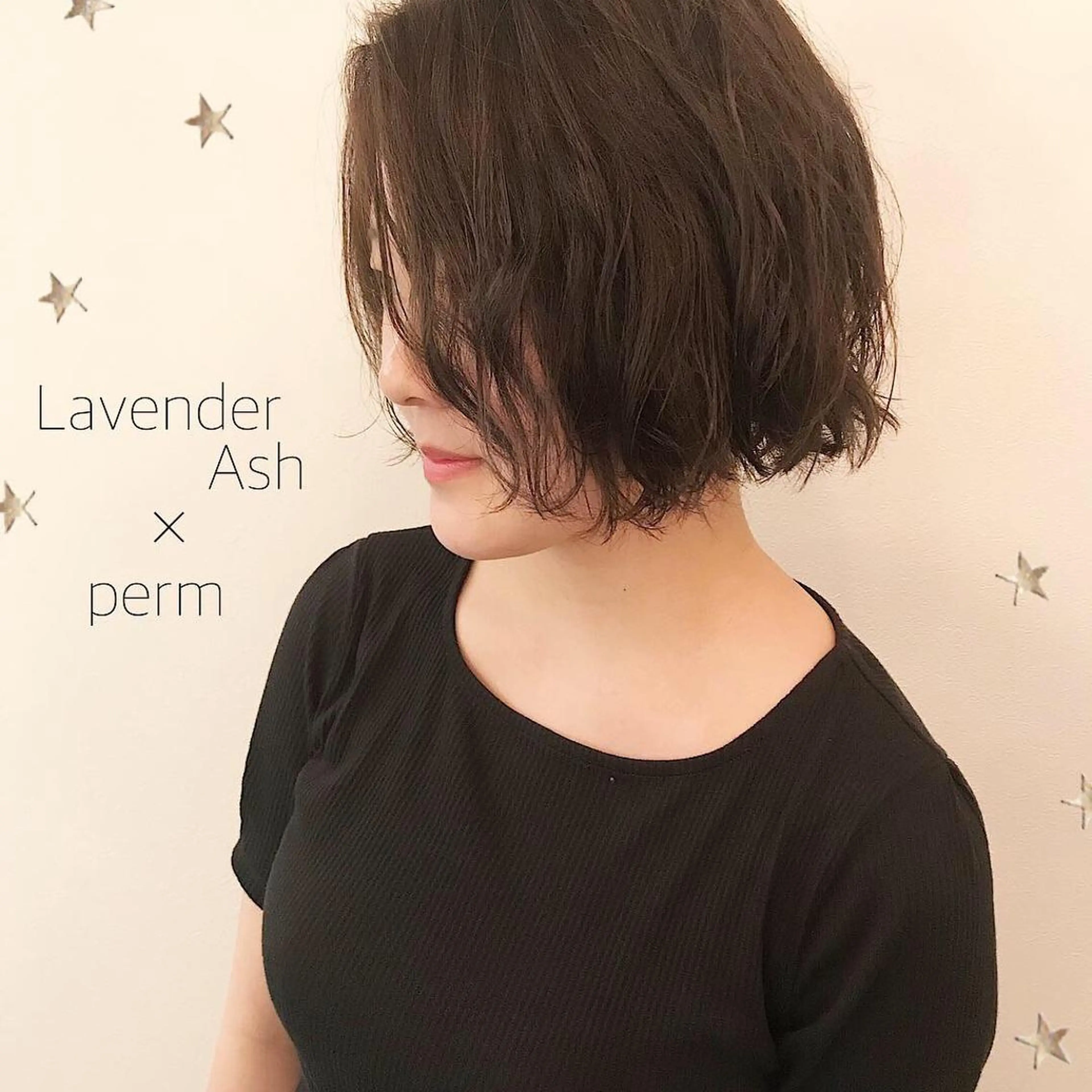 ミディアム カラー パーマ salon AKIRA所属・市川 千夏のヘアスタイル