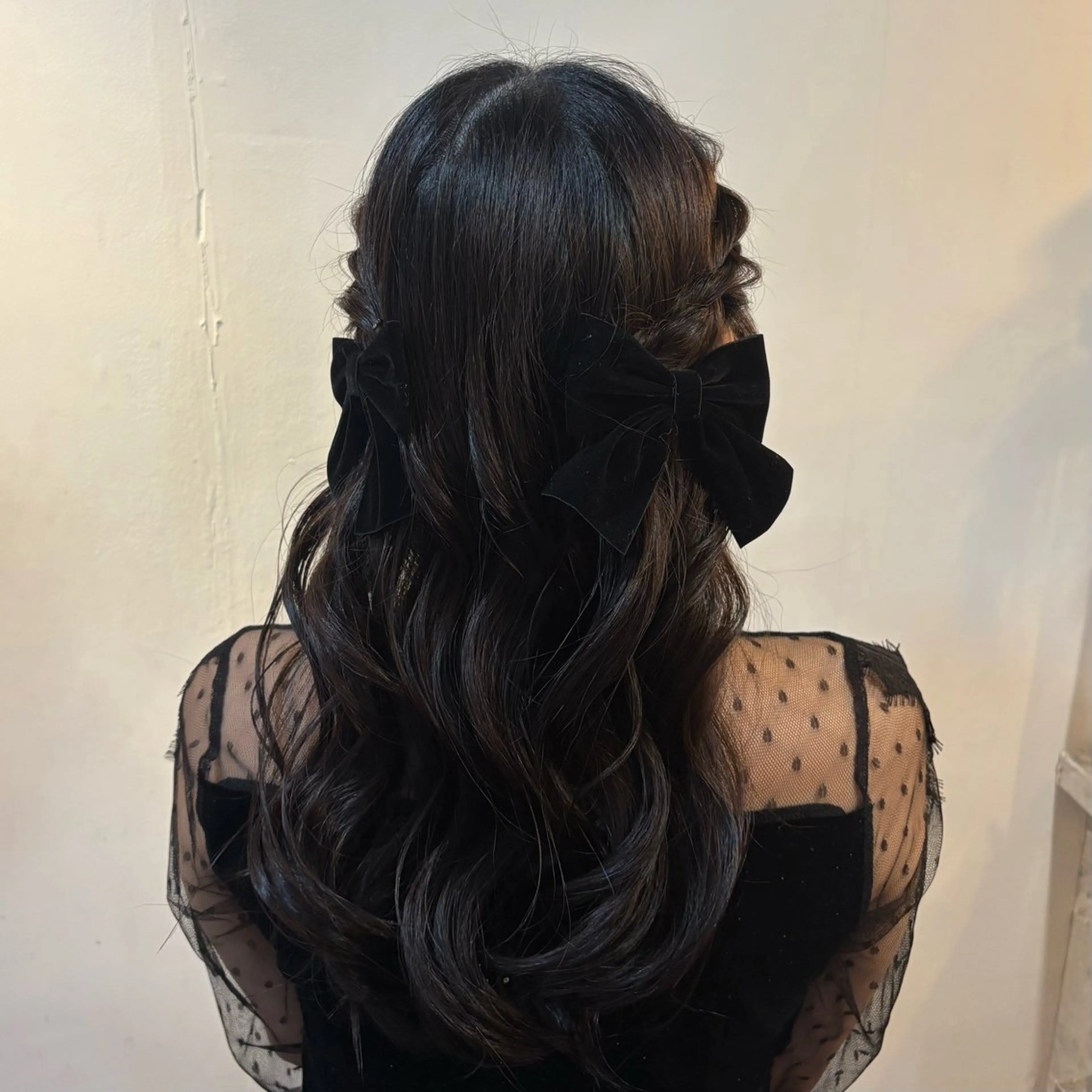 ヘアアレンジ ヘアセット ゆ ののヘアスタイル