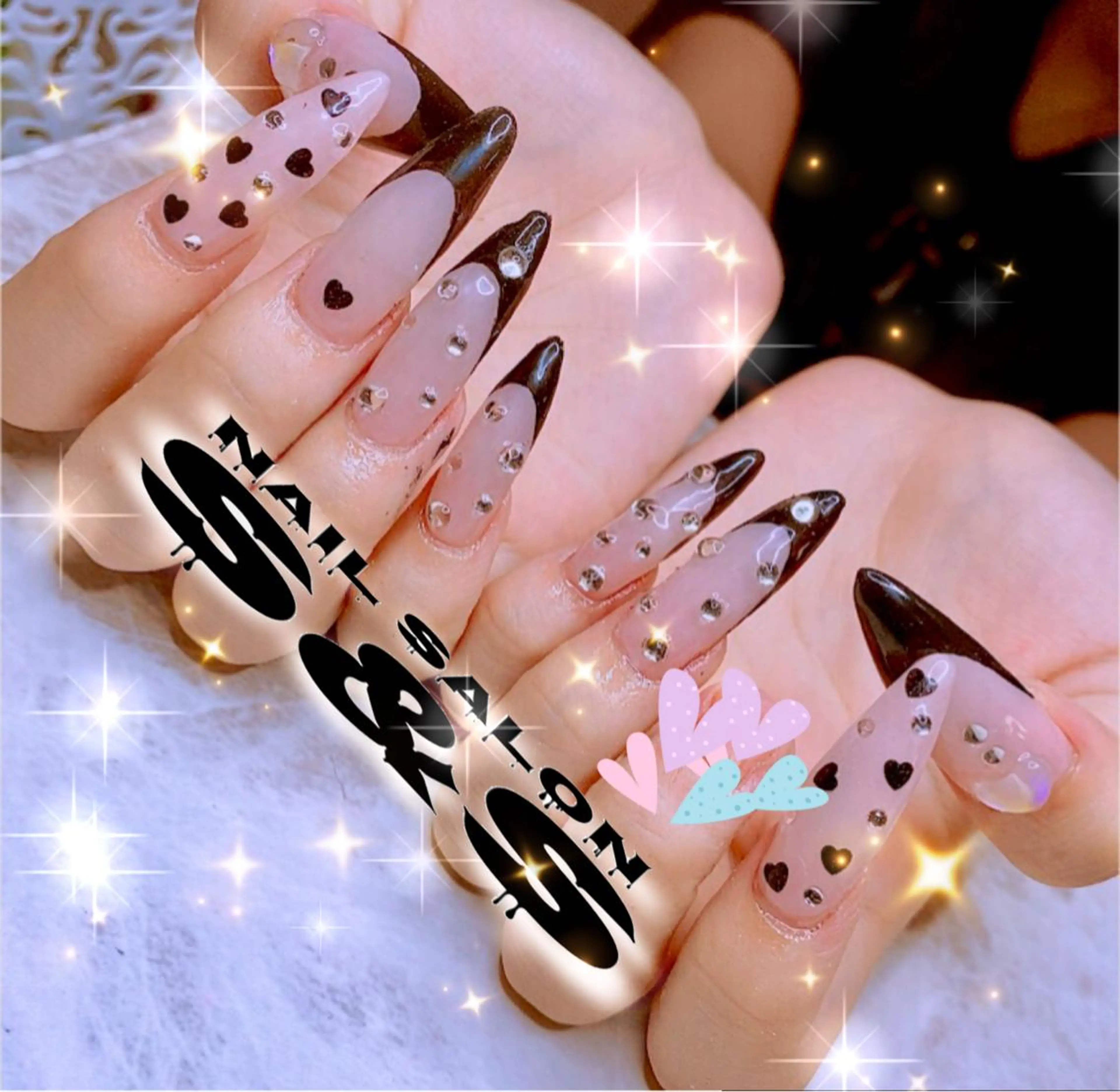 ネイル 長さ出し メンズネイル 持ち込み スカルプネイル S&S 村田小百合のネイルデザイン