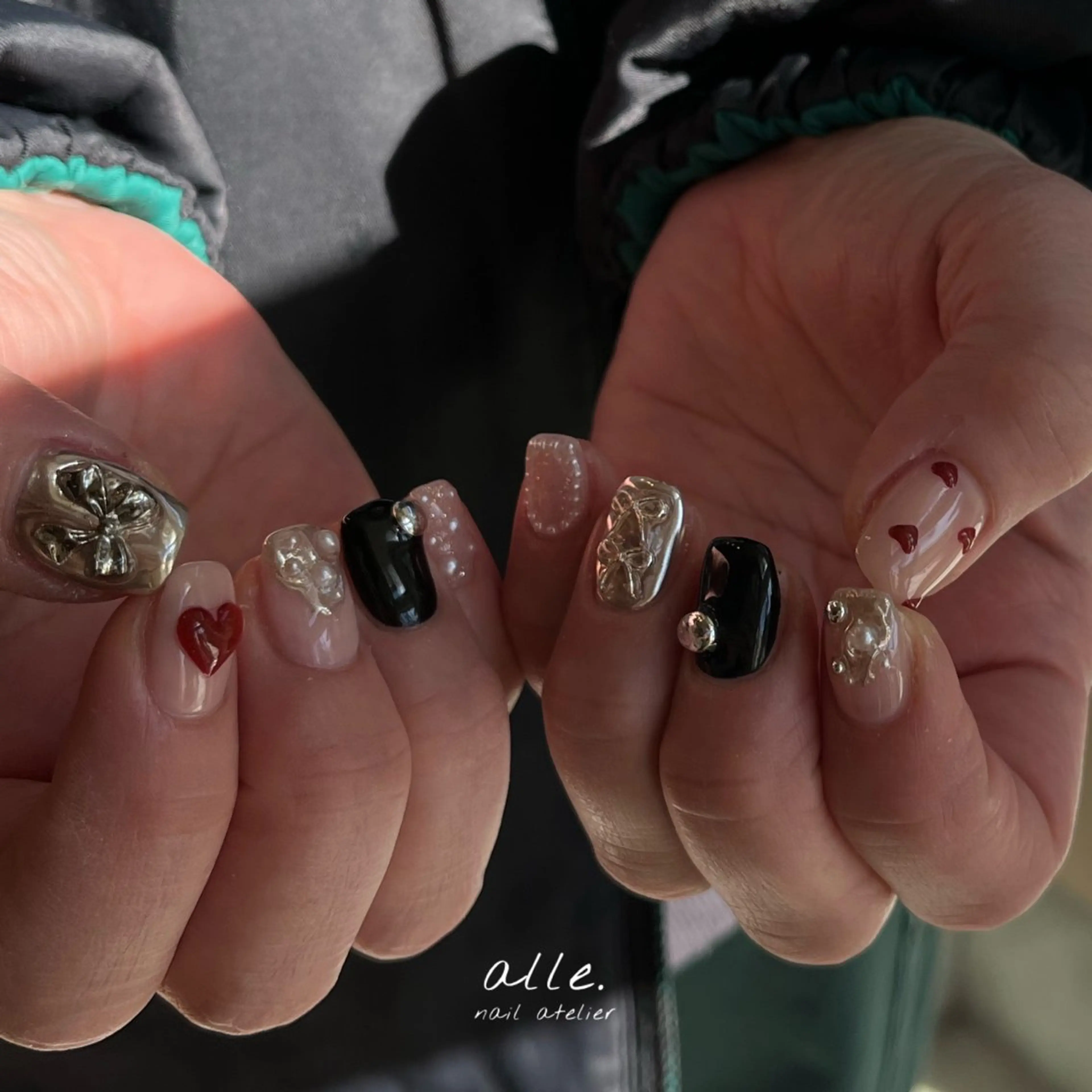 ネイル ハンドネイル atelier alle.のネイルデザイン
