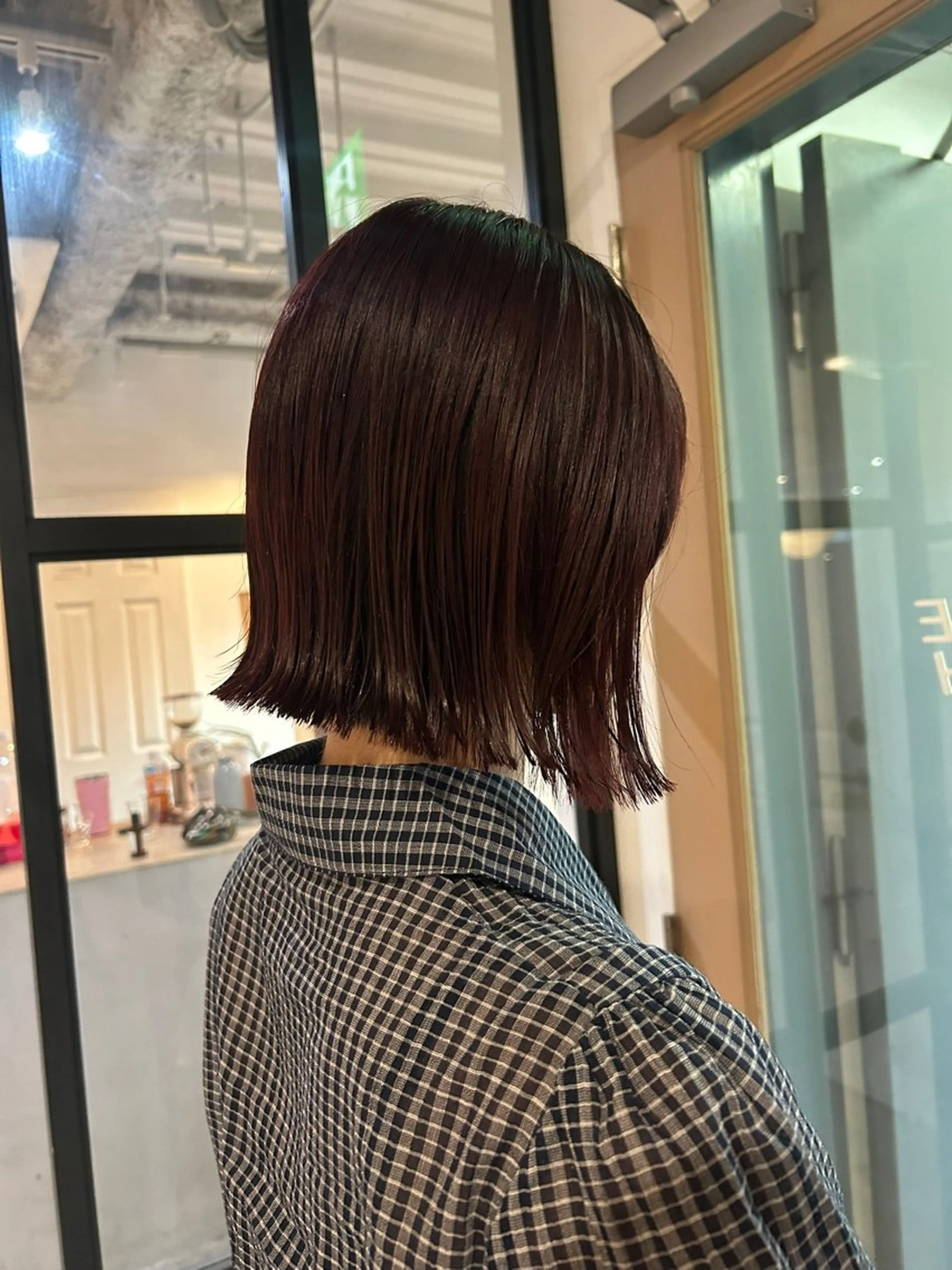 ミディアム カット 【ボブ/縮毛矯正 /髪質改善】motoのヘアスタイル