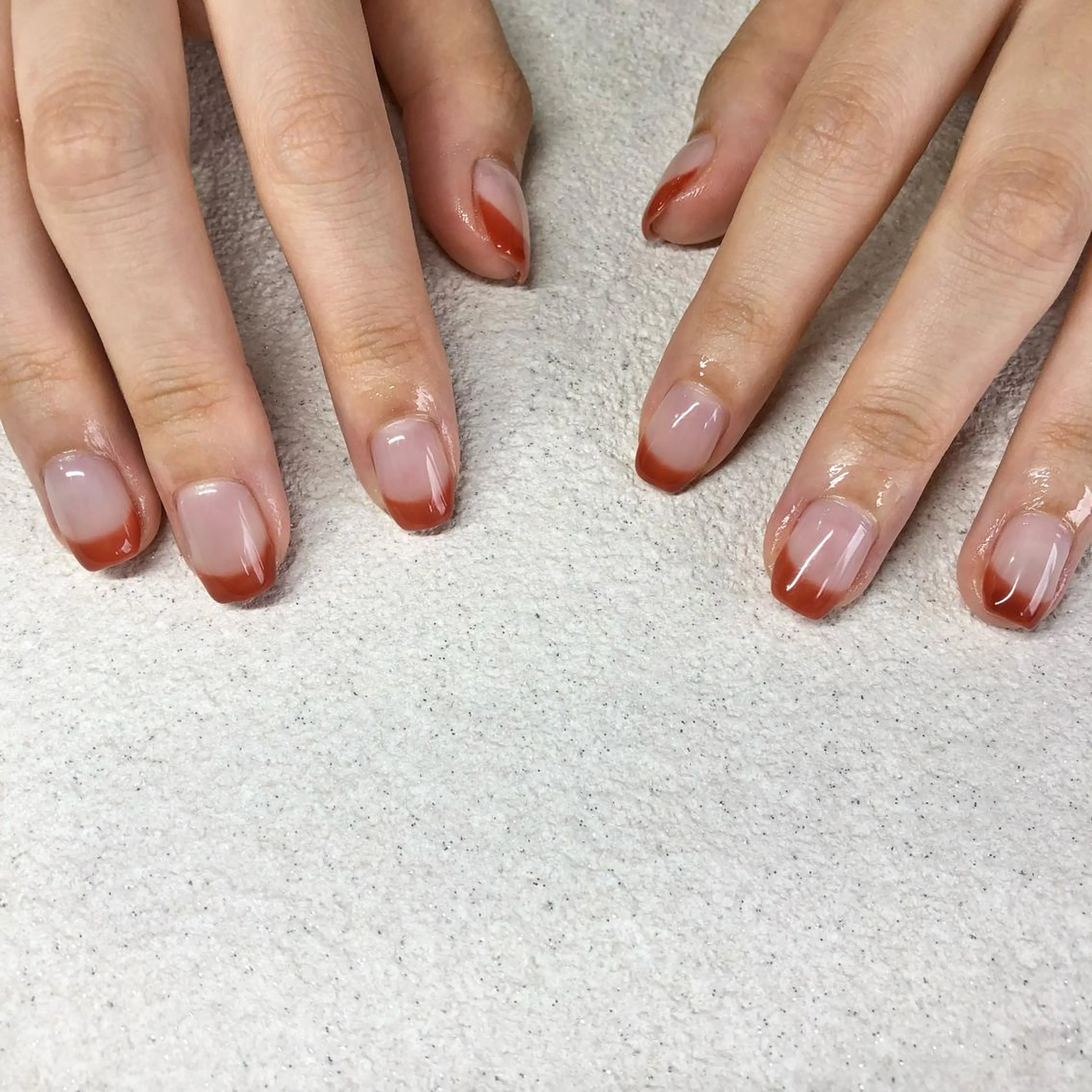 パラジェル　フレンチ(ベースカラーなし) 【オフ代込み】の写真