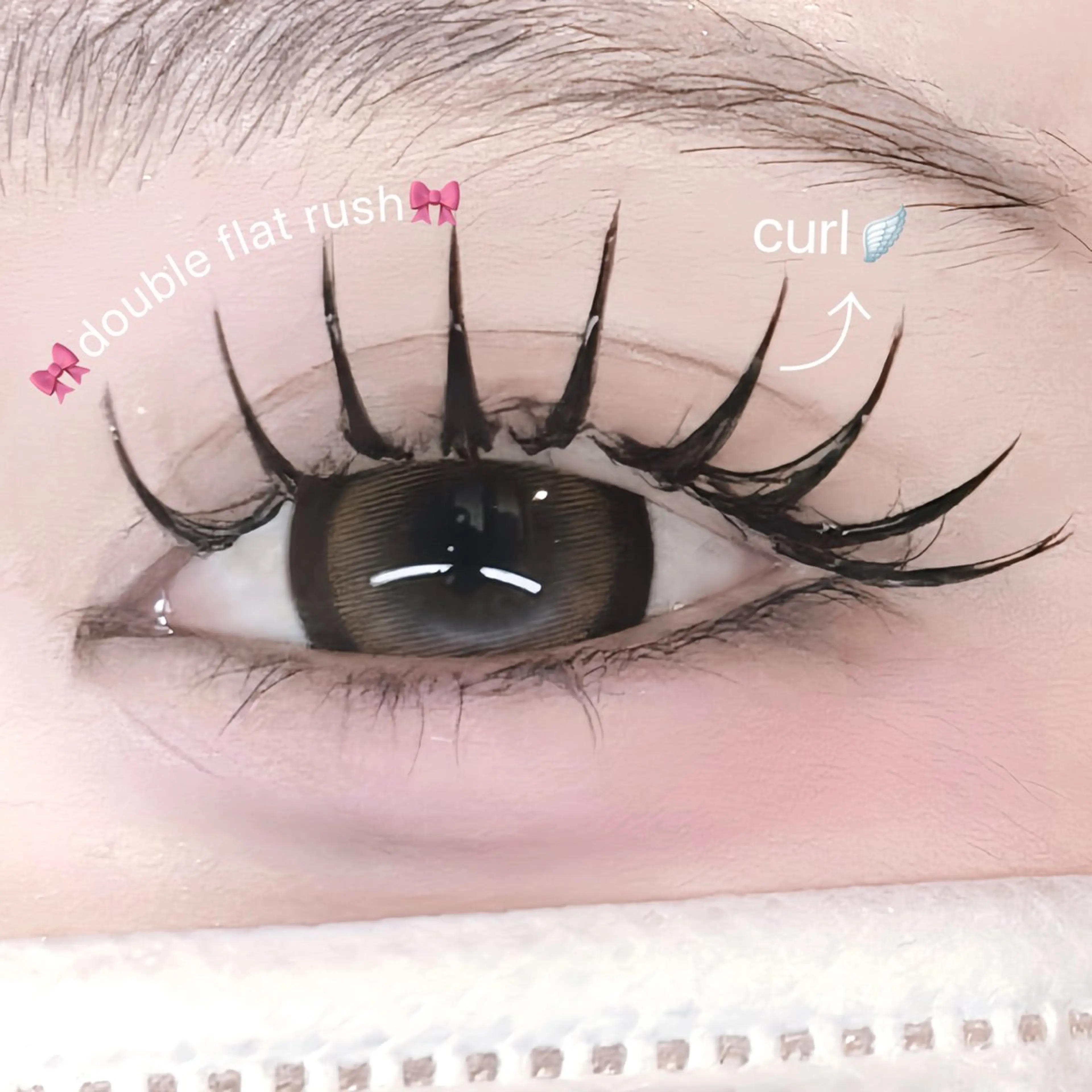 double flat rush🪽【120束】束感×高持続🩵LED変更無料/現金支払いのみ/バインドロックの写真