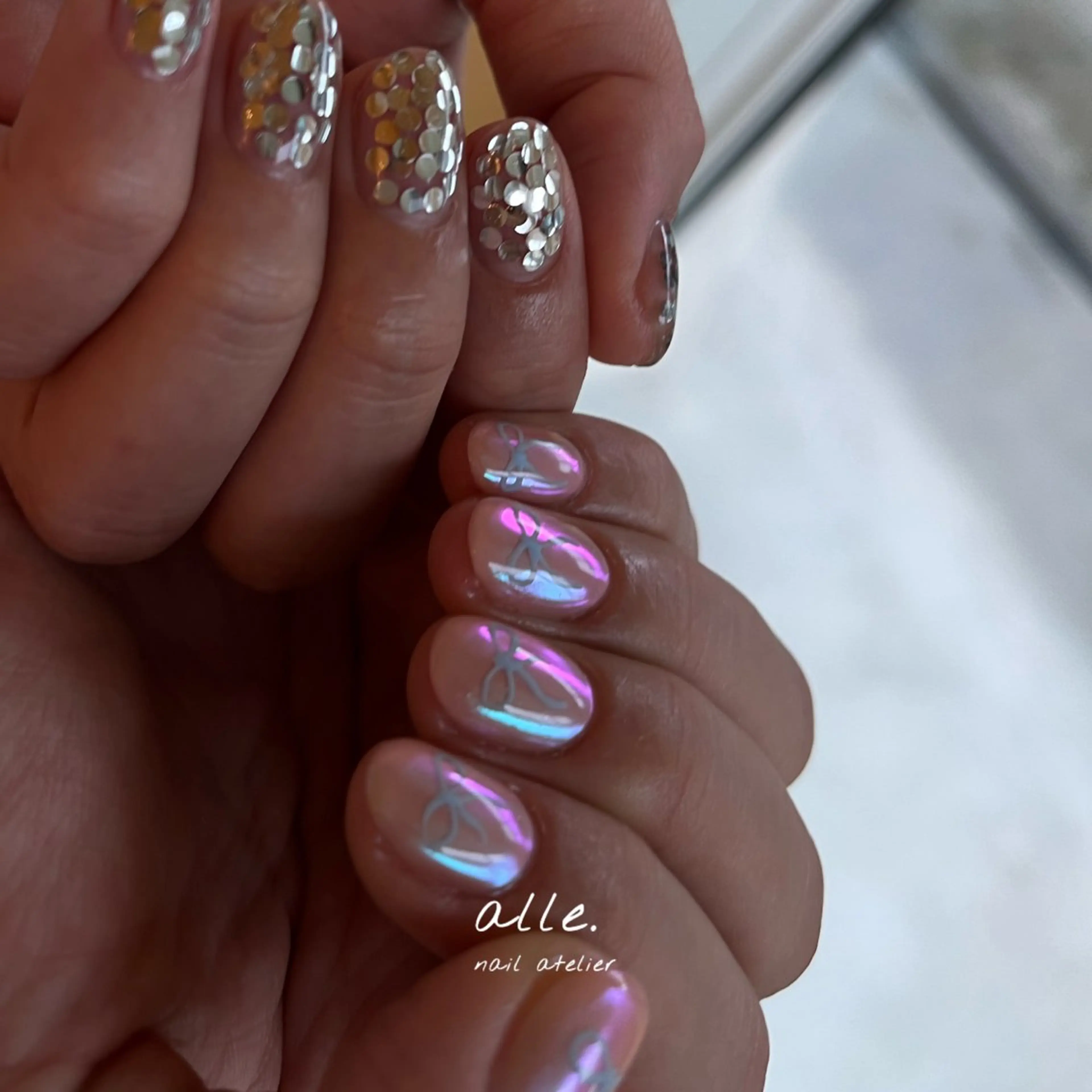 ネイル ハンドネイル atelier alle.のネイルデザイン