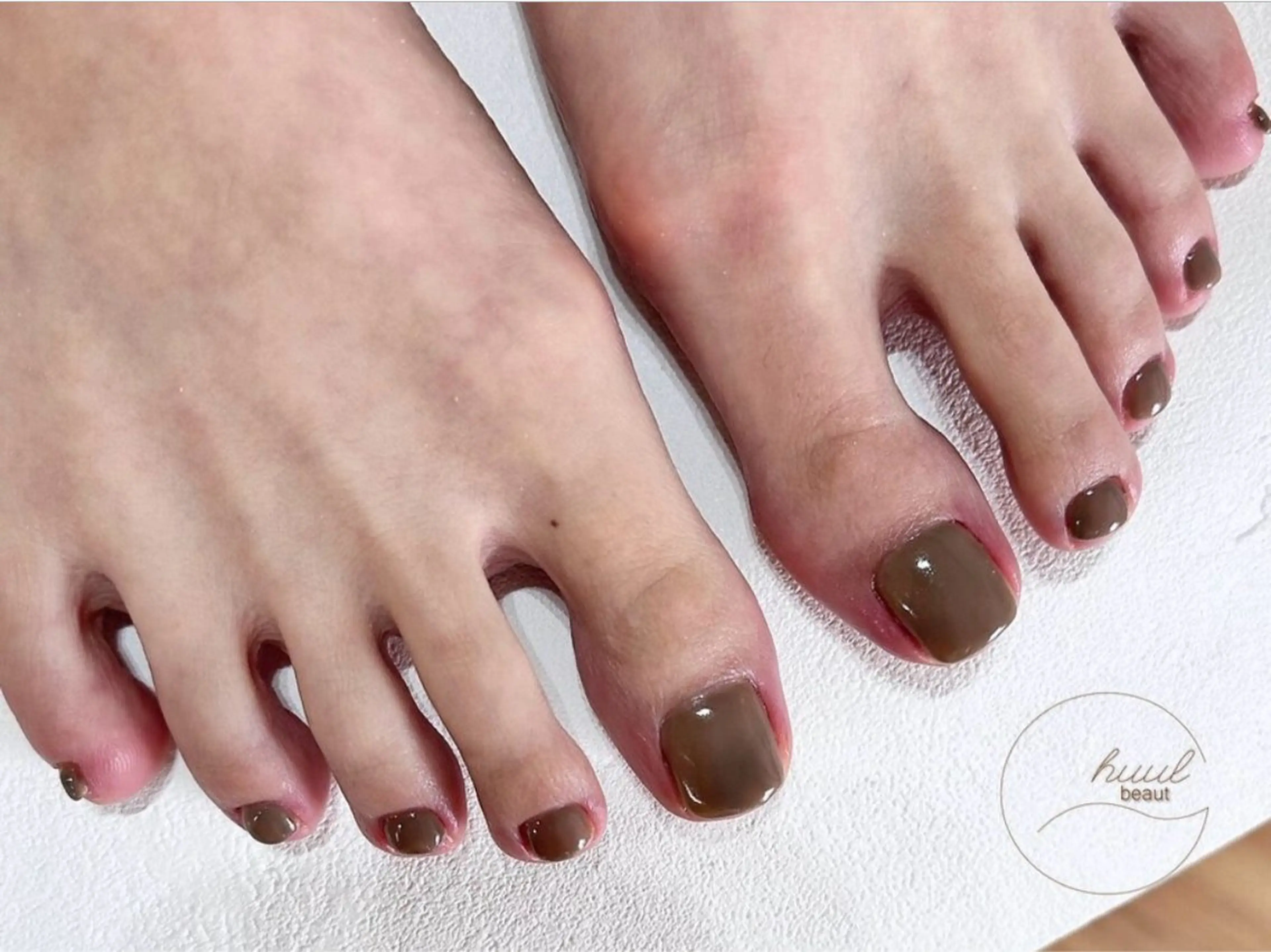 〈新規〉練習モデルメニュー/〈Foot〉ジェルワンカラー⚠︎オフ別料金の写真