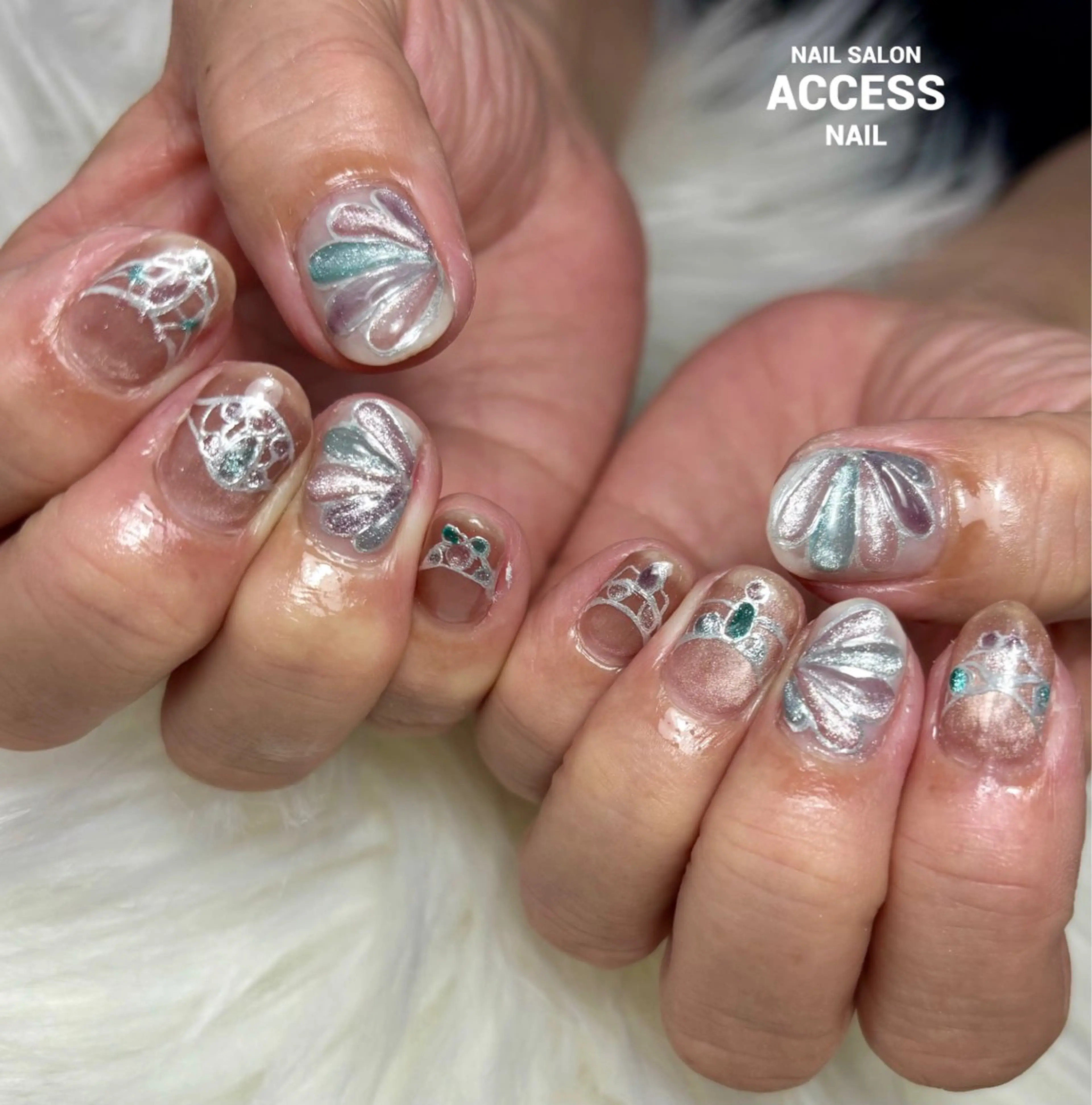 ネイル access nailのネイルデザイン