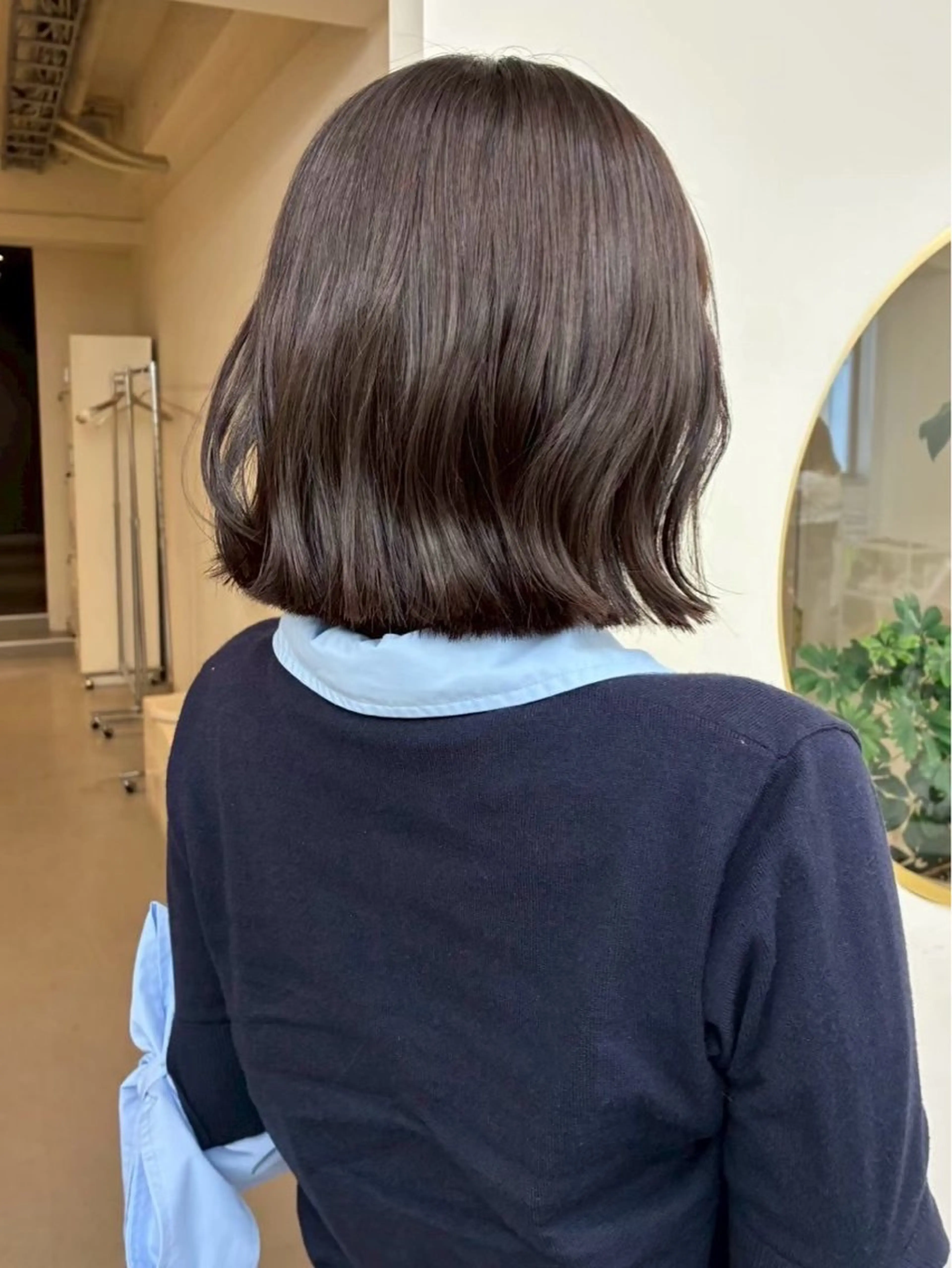 ショート ボブ カット ヘアカラー トリートメント link by urban.所属・名駅/透明感カラー/ 艶髪/hinanoのヘアスタイル