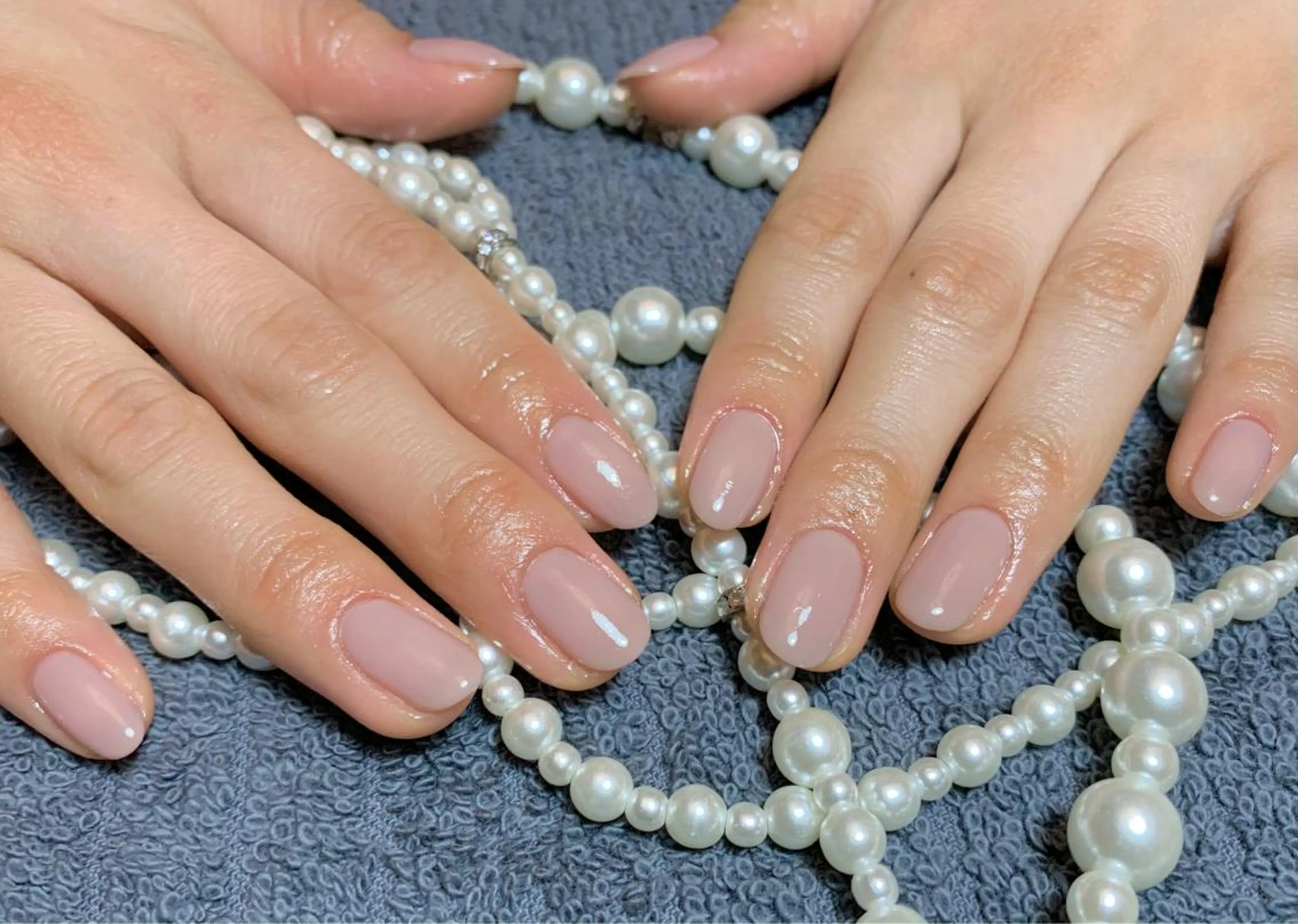 ネイル ジェルネイル ワンカラーネイル パラジェル ハンドネイル 手塚 里奈のネイルデザイン