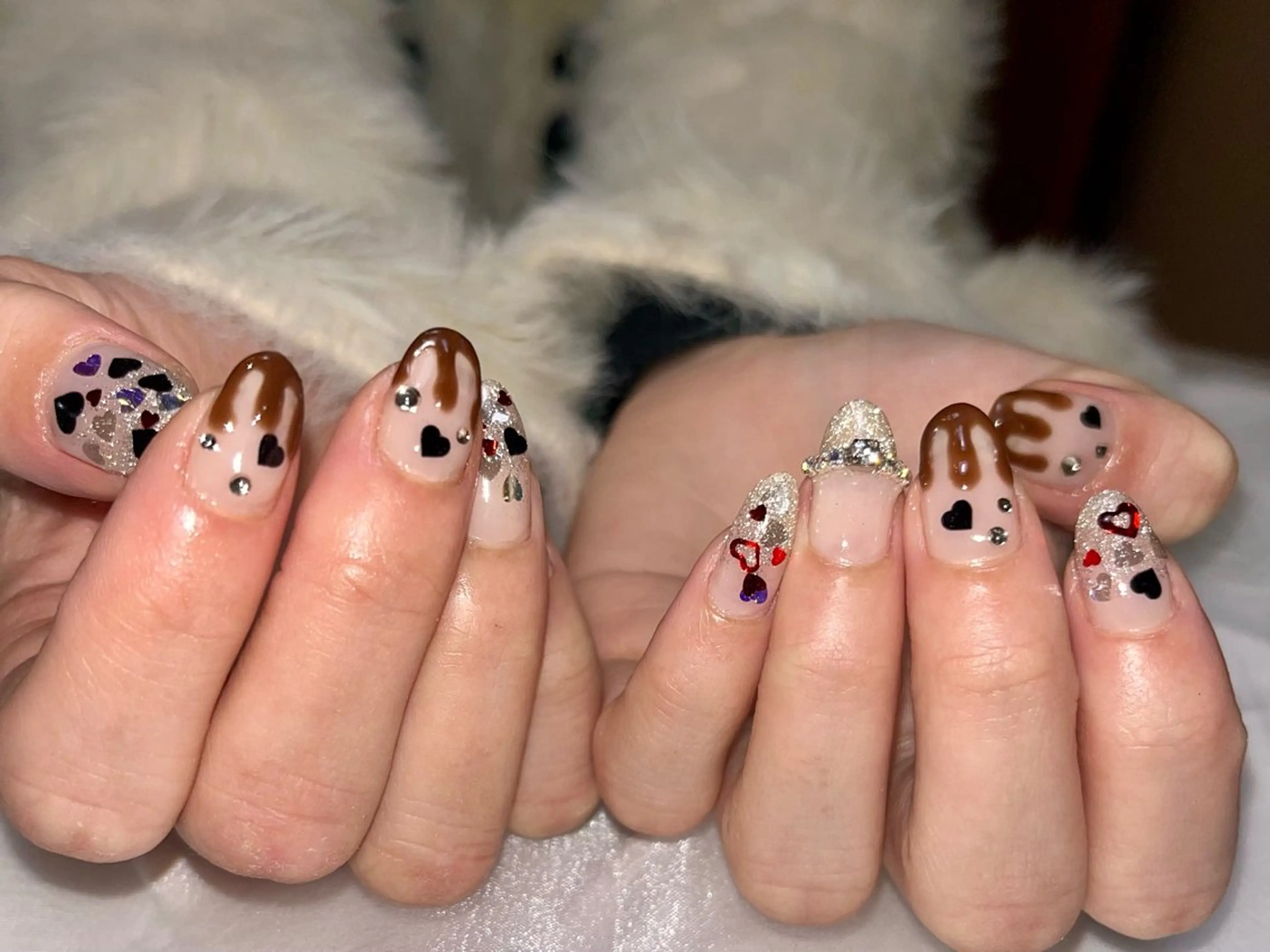 ネイル バレンタイン ネイルサロンnico 安田のネイルデザイン