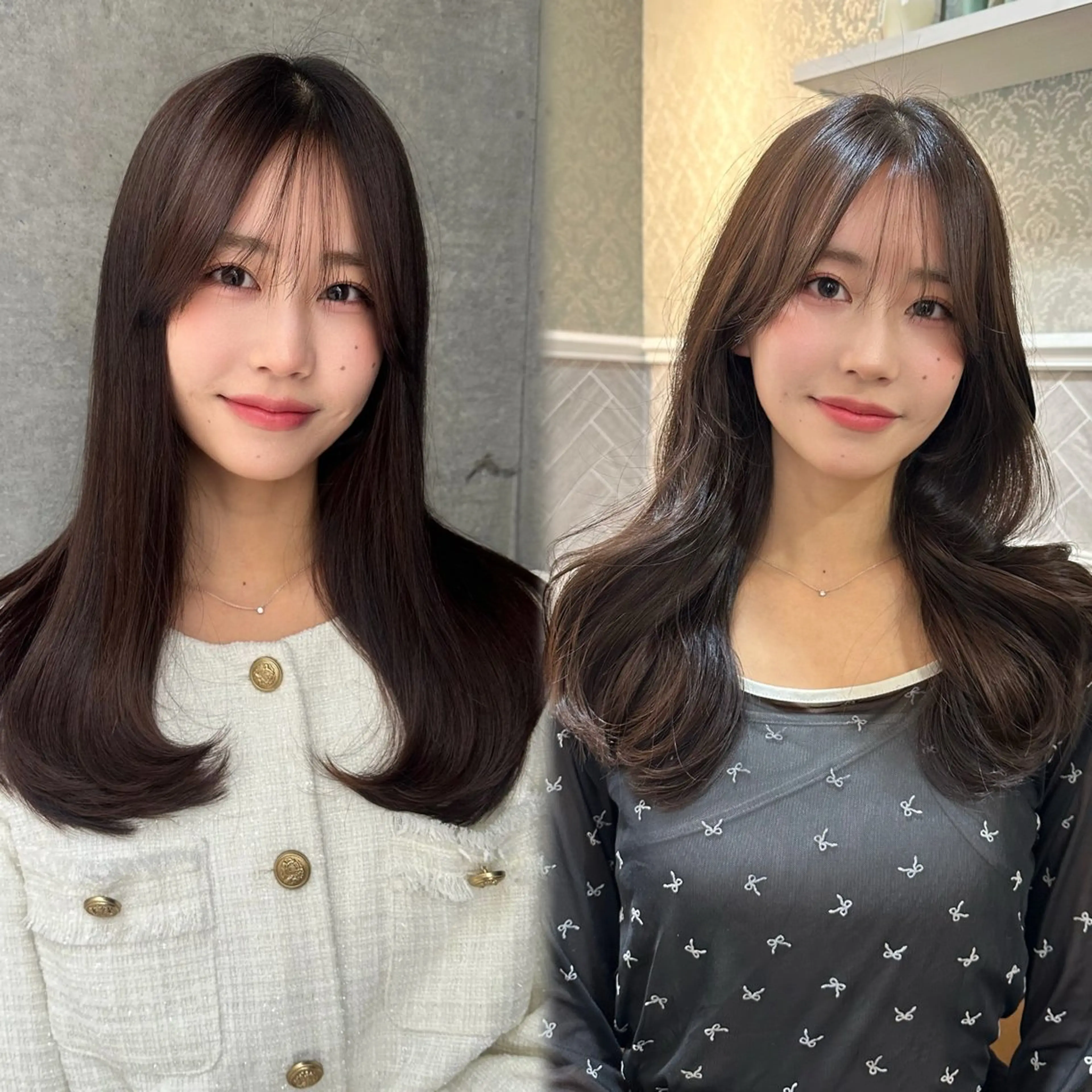 ロング カット ヘアカラー レイヤー/顔周り /ボブ/銀座/サラのヘアスタイル