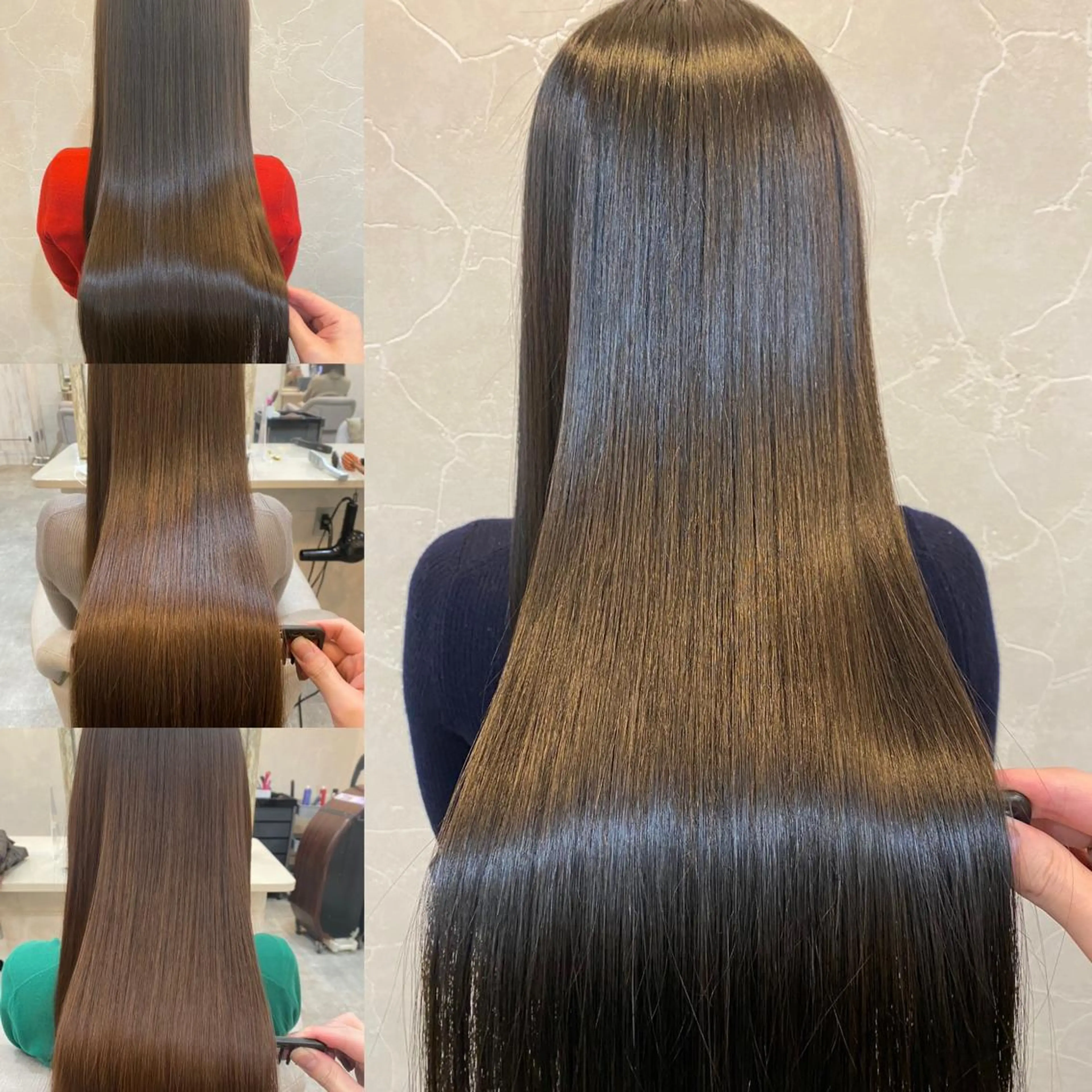 ロング トリートメント 縮毛矯正・髪質改善 人気No1🩶北島のヘアスタイル