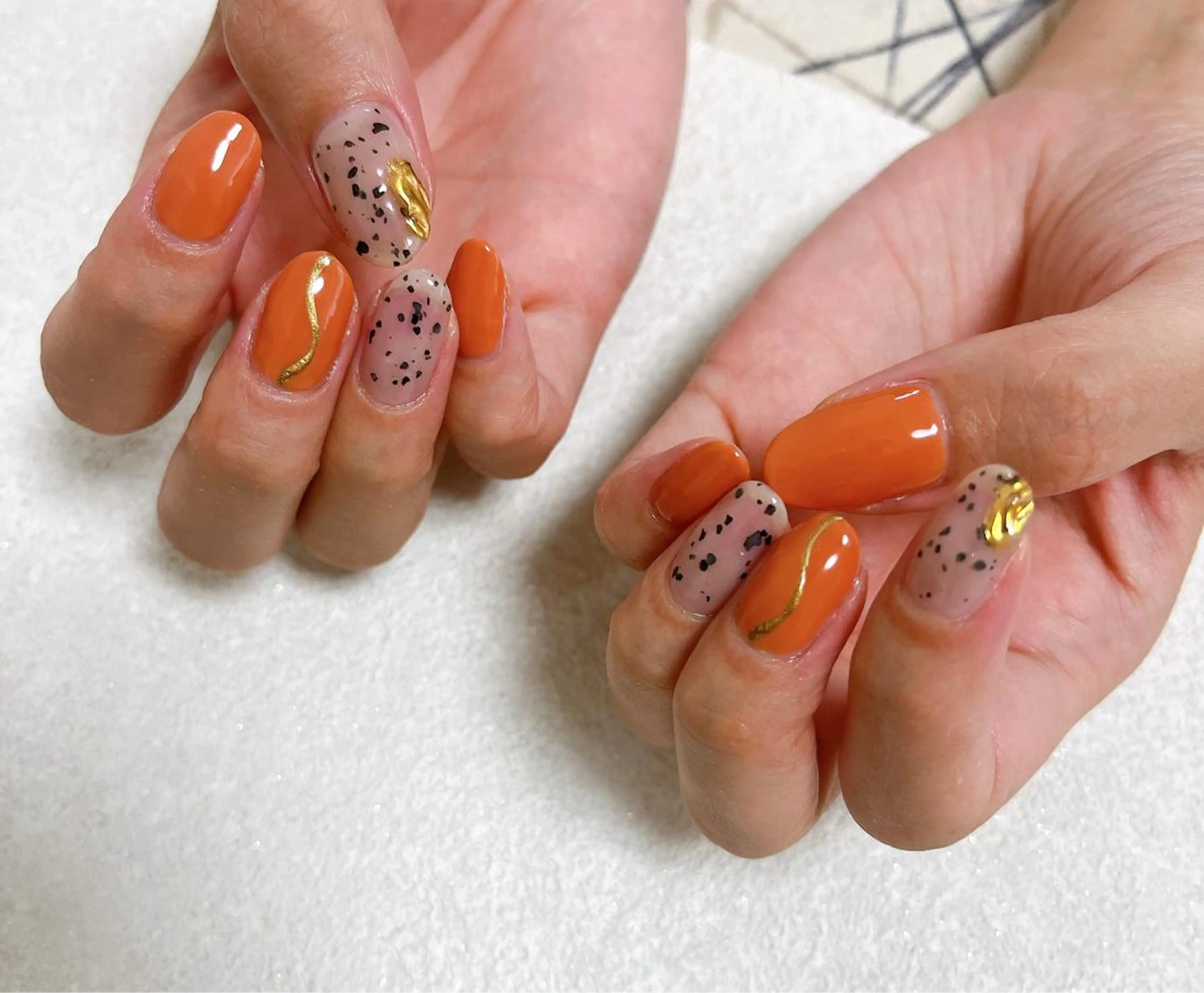 ネイル オーロラネイル フラワーネイル フットネイル フレンチネイル ジェルネイル ハンドネイル Mogu nail 二子玉川のネイルデザイン