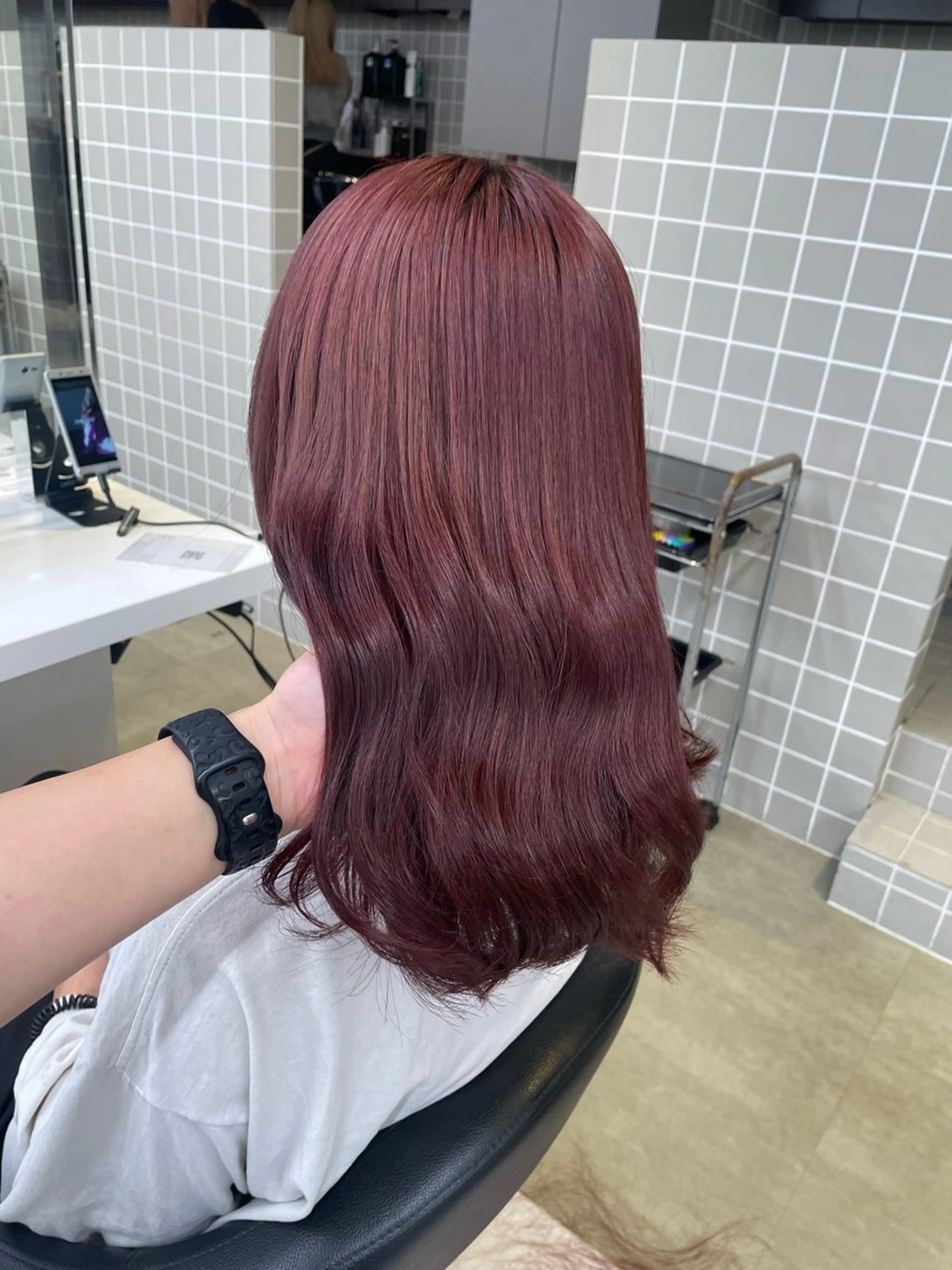 セミロング カラー パーマ ヘアアレンジ メンズ キッズ 🩰トレンド垢抜け ヘアUNITED🩰のヘアスタイル