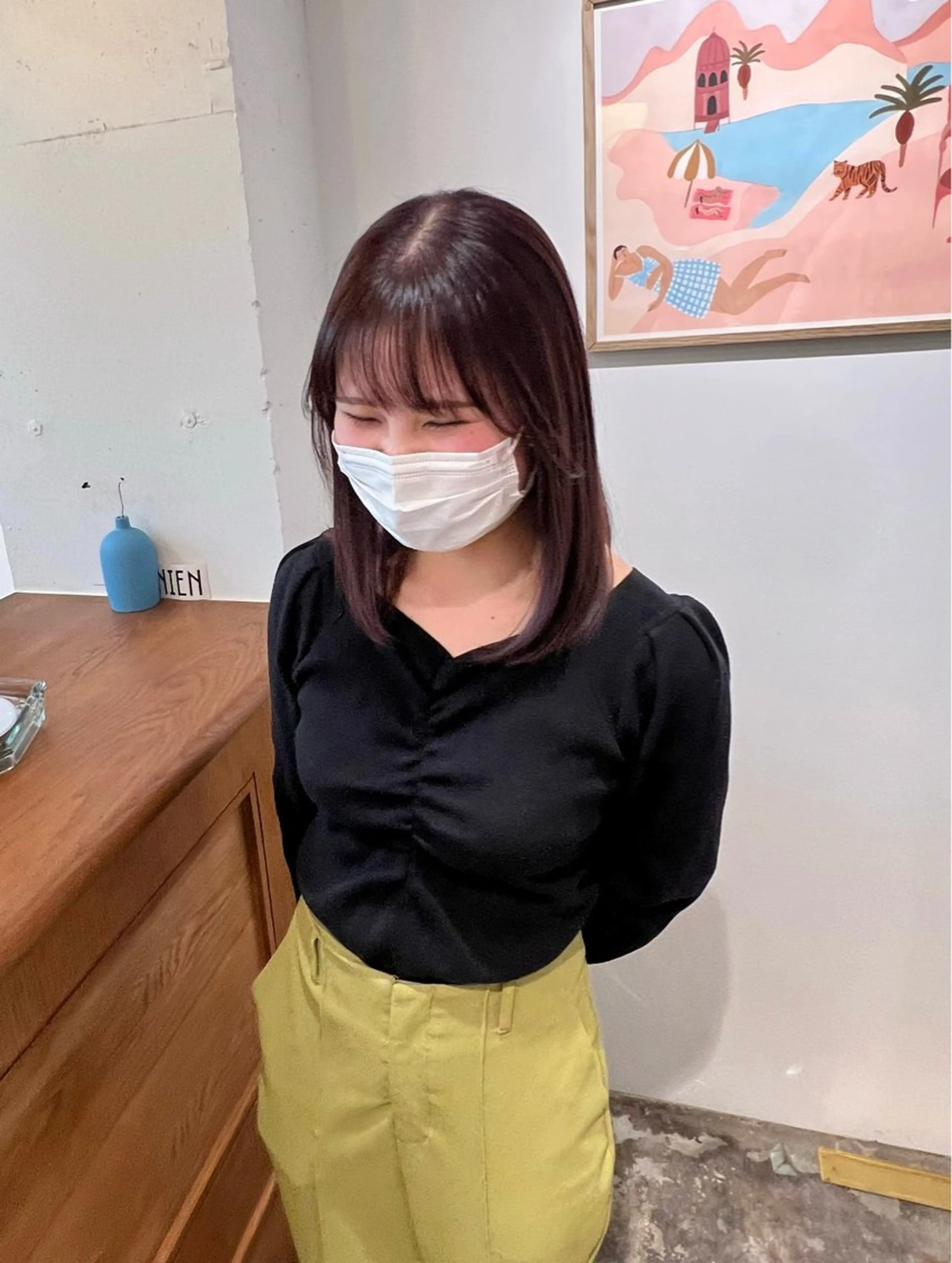 カラー aiko【艶カラー ・ミニモ年内で終了】のヘアスタイル