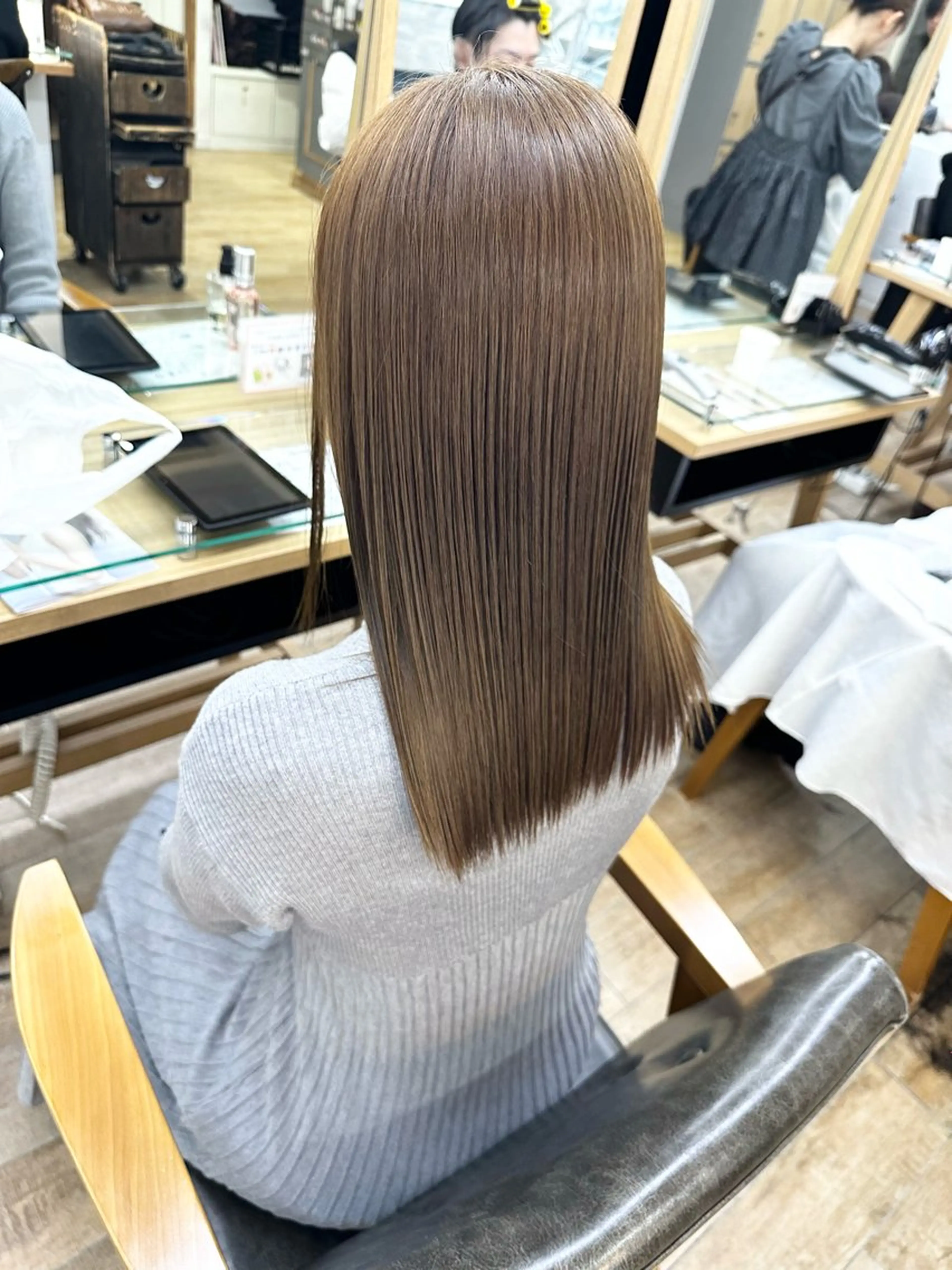 ロング カラー パーマ ヘアアレンジ メンズ キッズ カット ヘアカラー 似合わせカット /レイヤーカット🌿のヘアスタイル