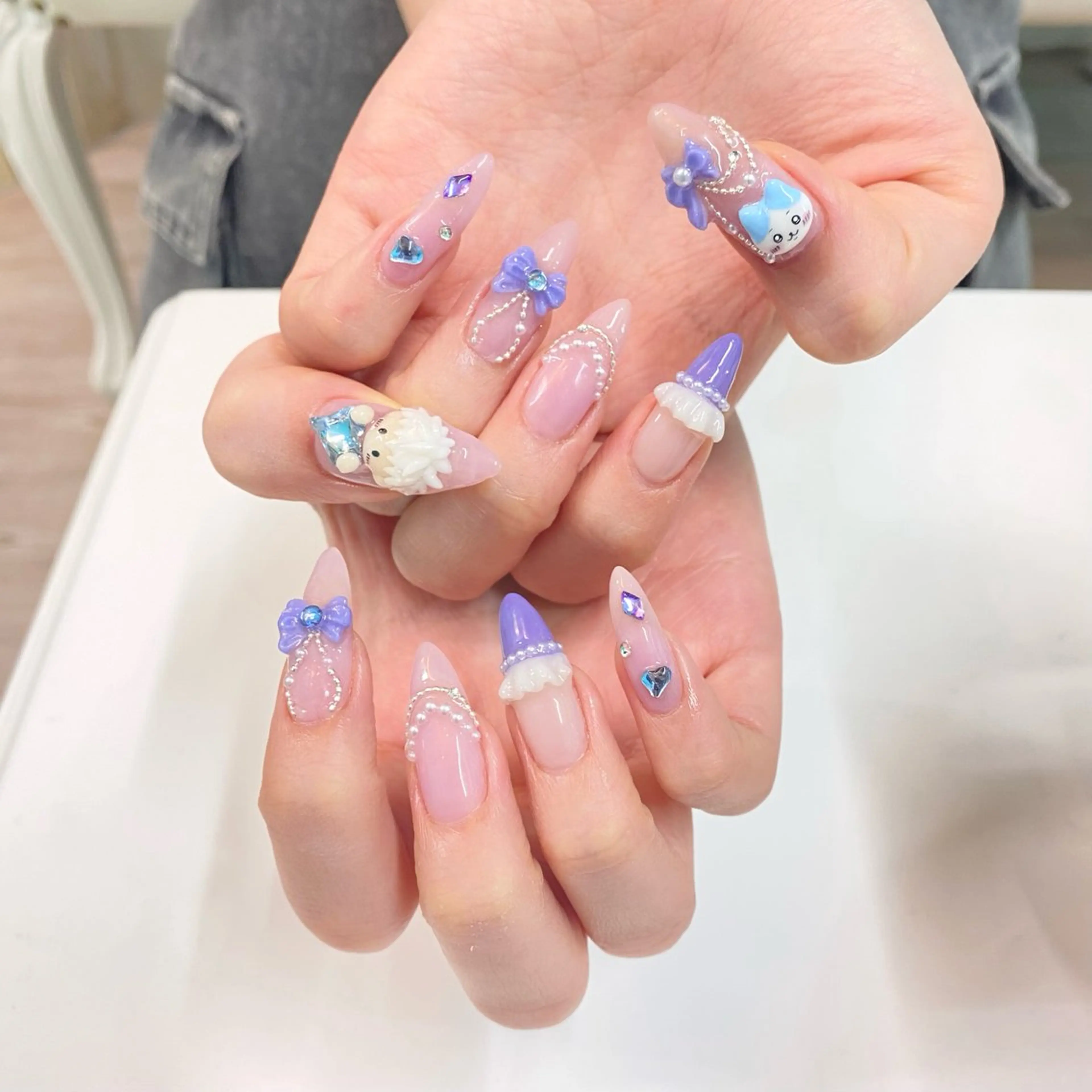 ネイル ハンドネイル Kira-ra所属・Kira-ra💎 KIRARIのネイルデザイン