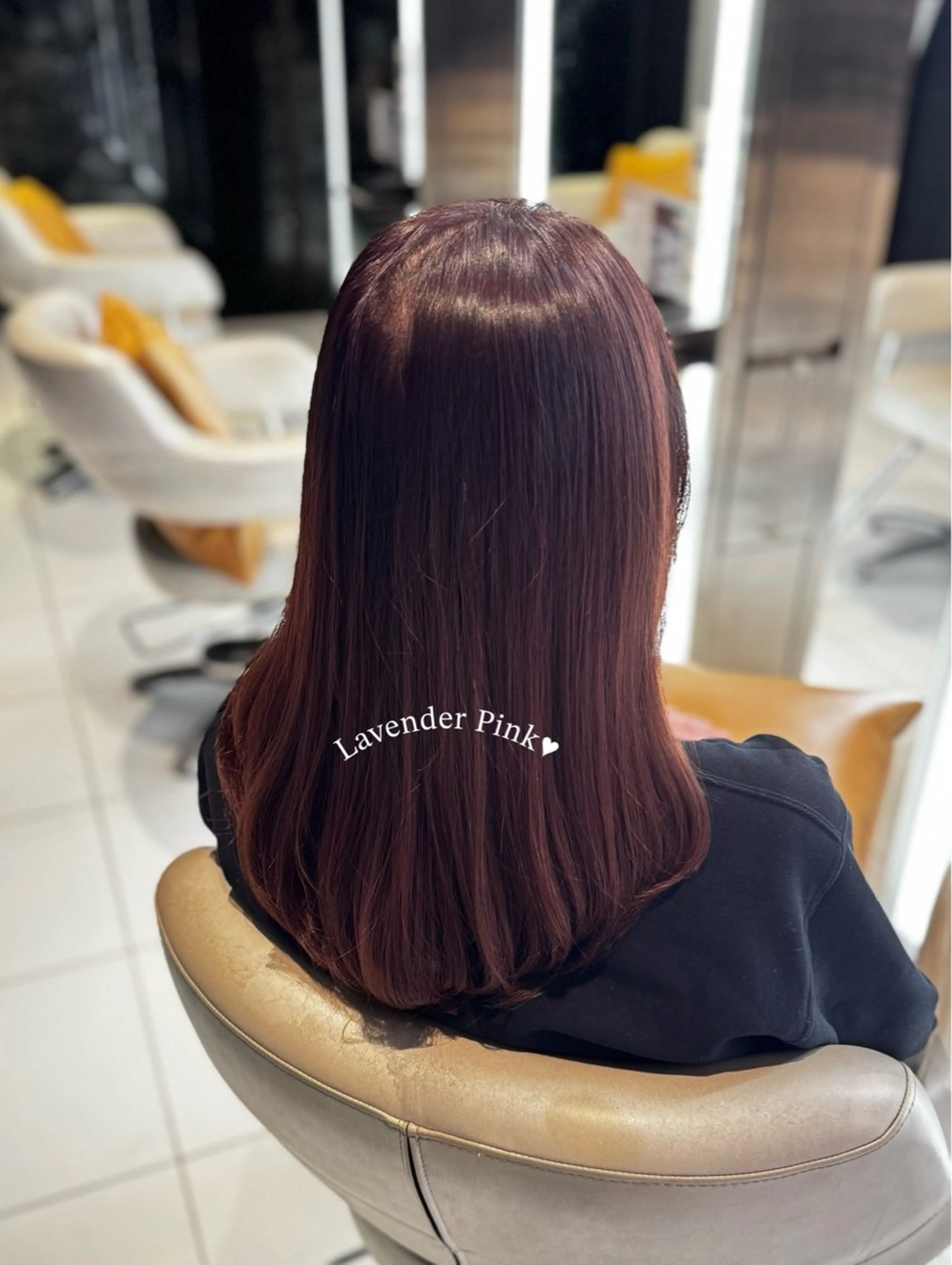 セミロング カラー ヘアカラー トリートメント luludi by APHRODITE GINZA所属・🤍たむら みなみ 銀座🤍のヘアスタイル