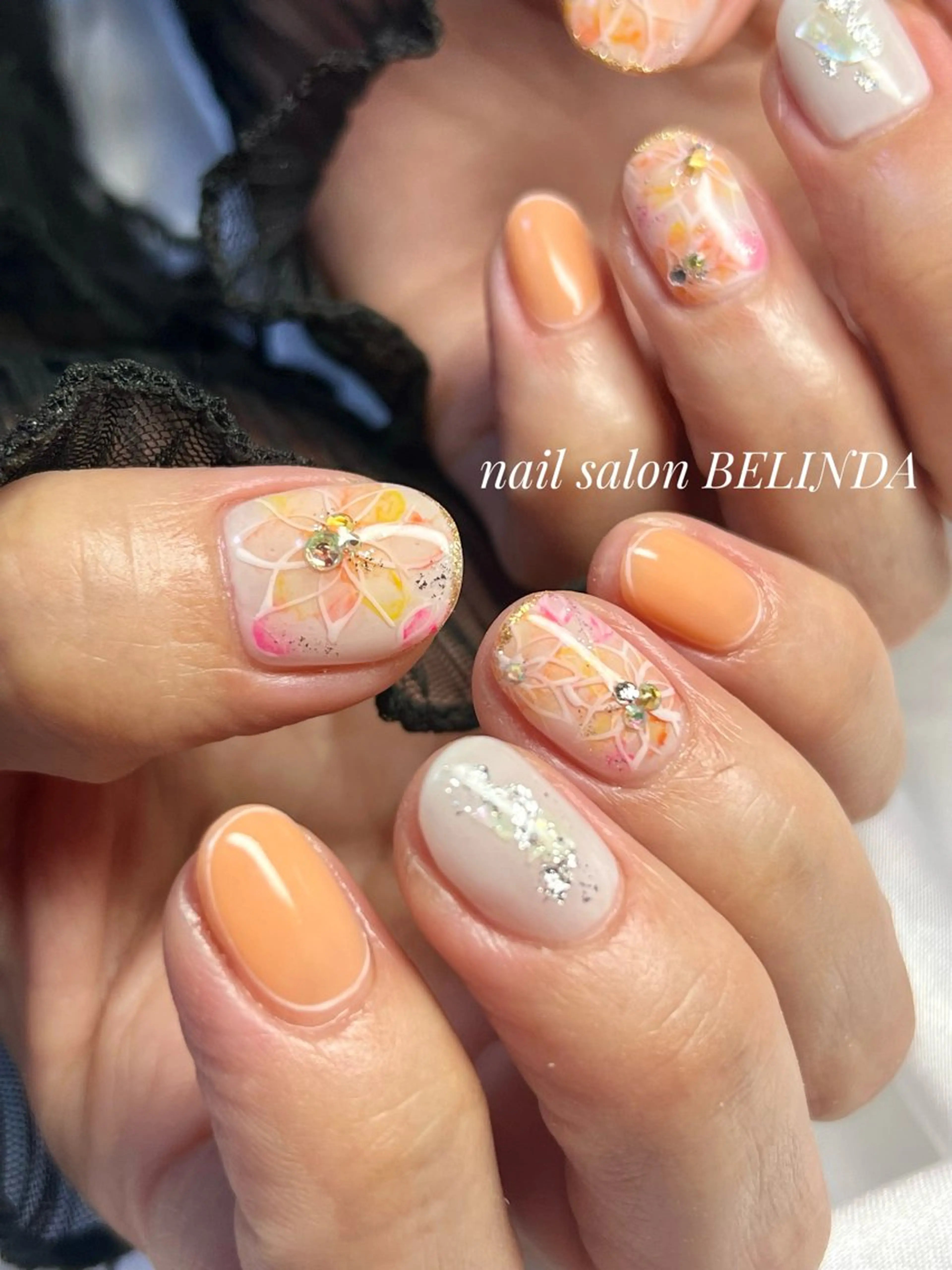 ネイル ハンドネイル 毛利 ゆりあのエステ・リラクイメージ